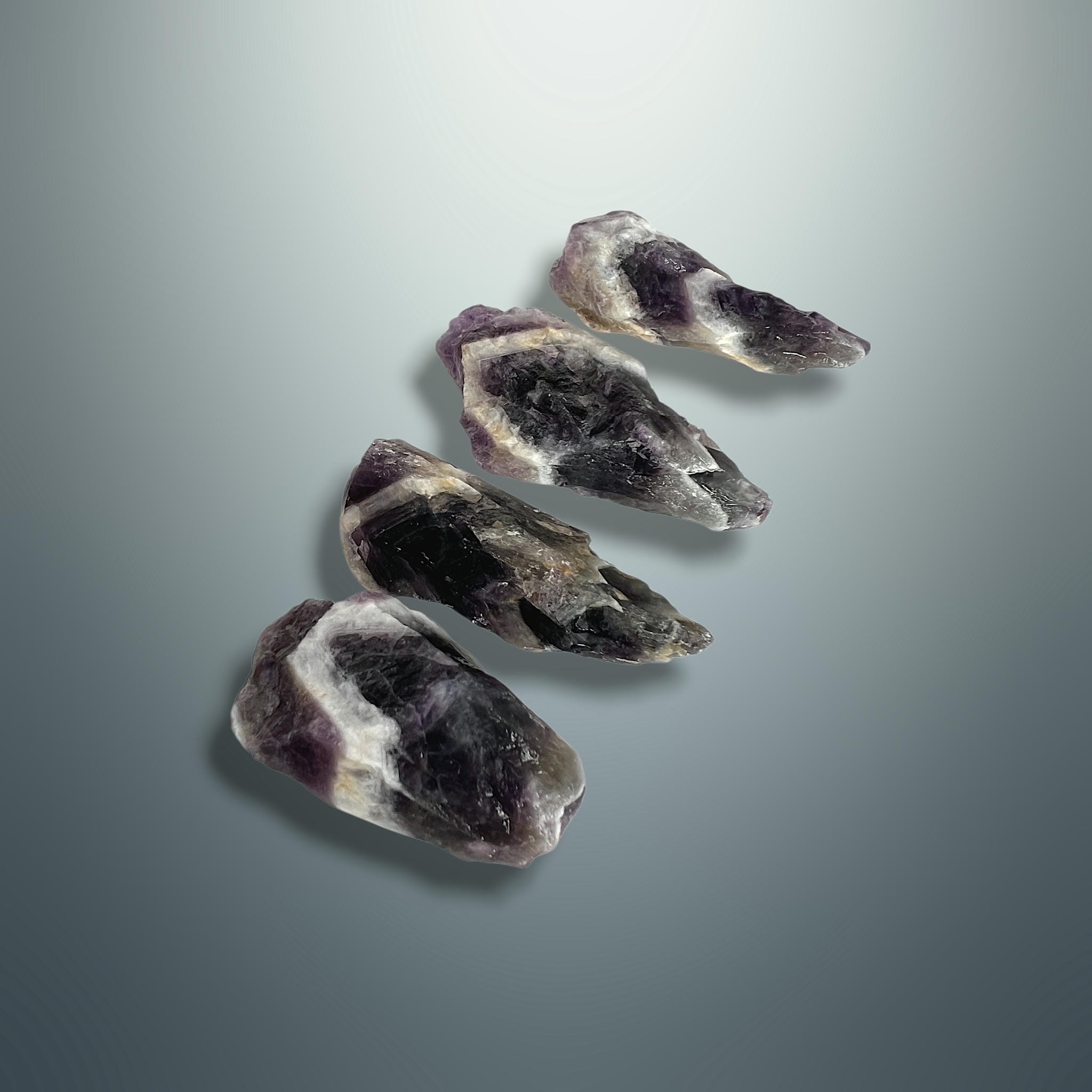 Amatista Chevron en Bruto