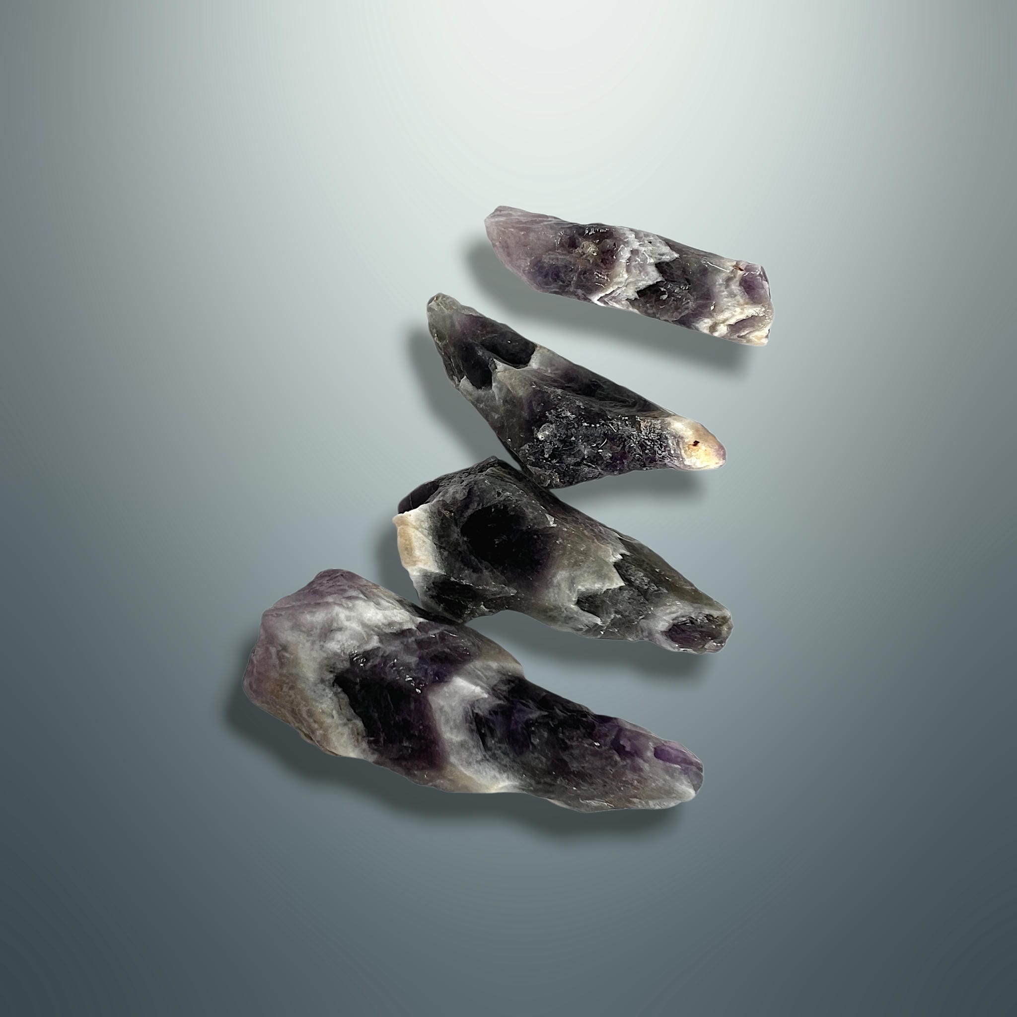 Amatista Chevron en Bruto