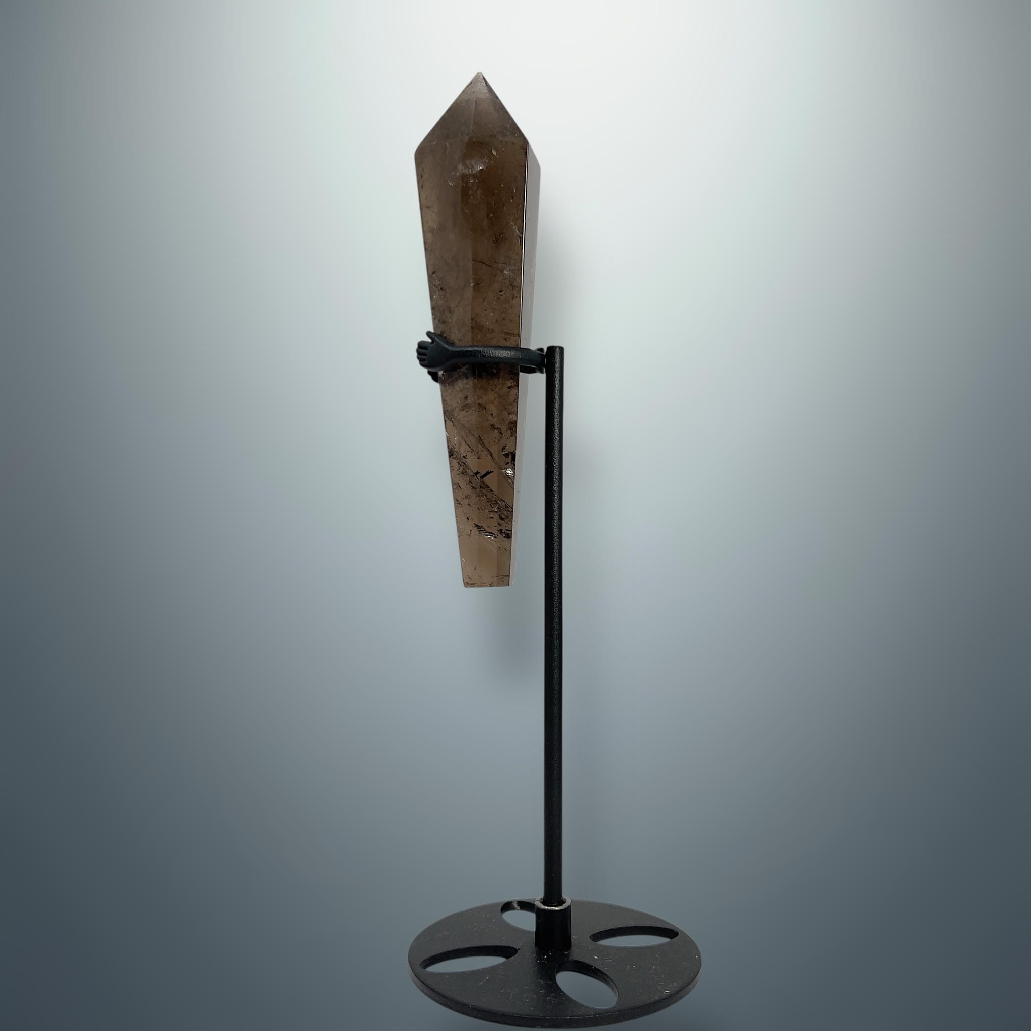 Cuarzo Ahumado en Varita - con Soporte