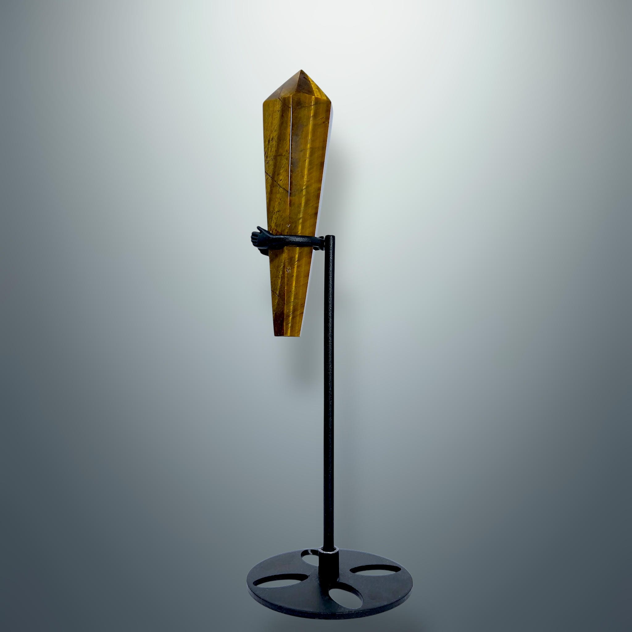 Ojo de Tigre en Varita - con Soporte