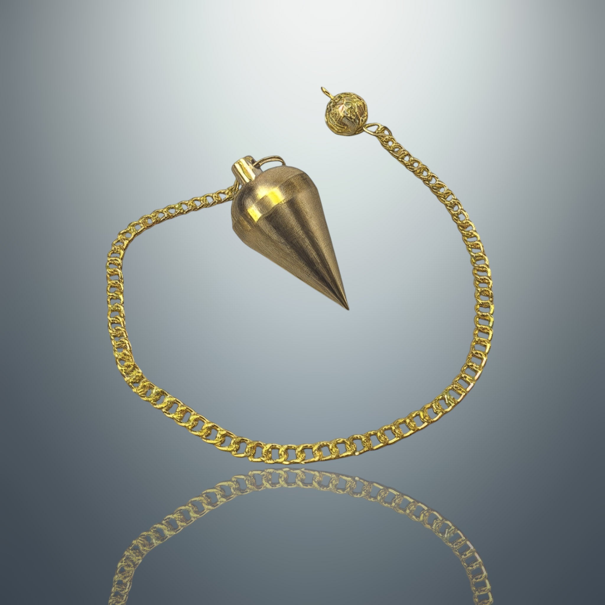 Péndulo Gota - Metal Dorado