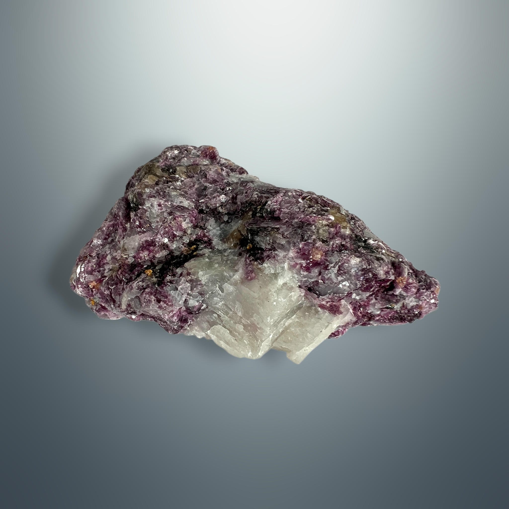 #piezas únicas_lepidolita en matriz de cuarzo 1