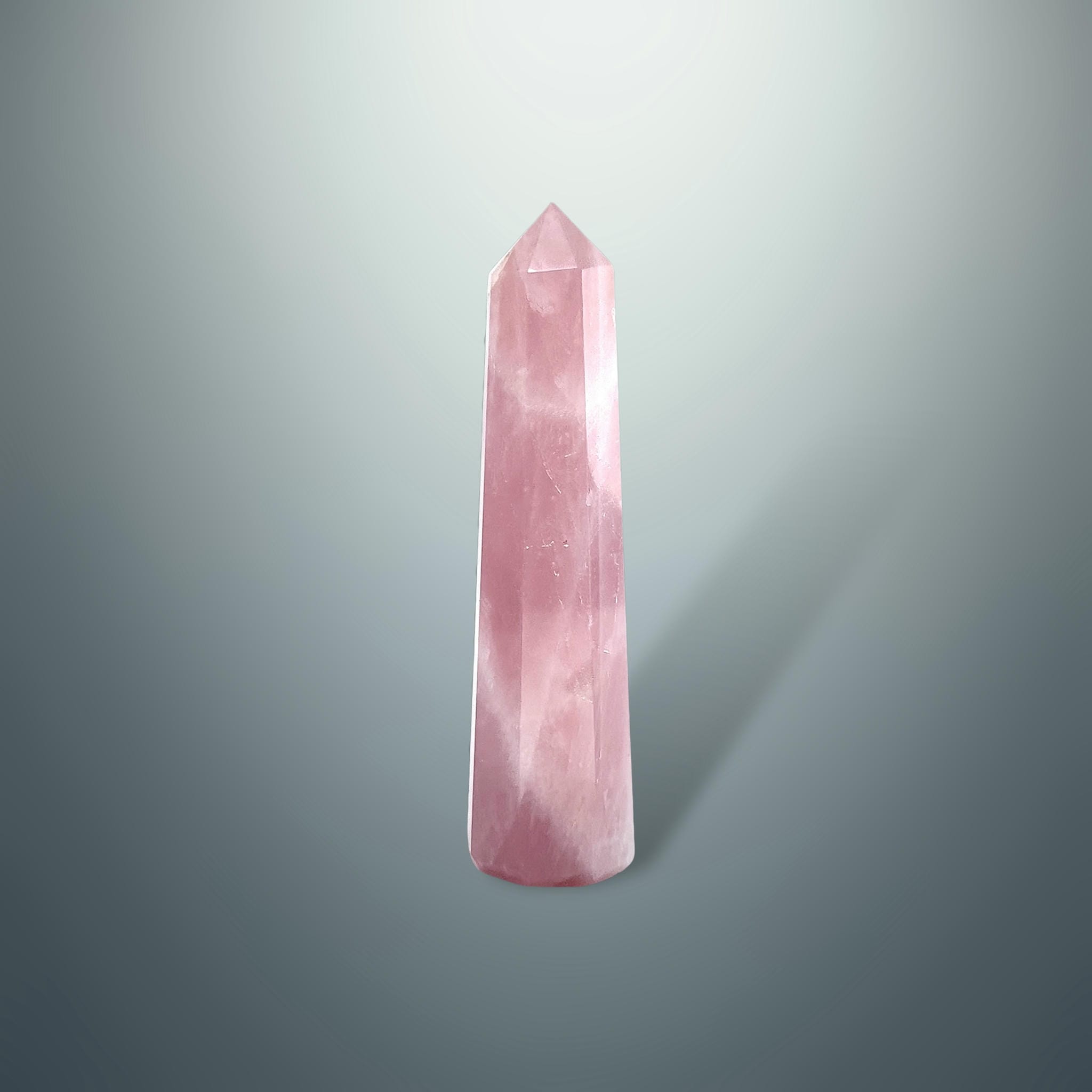 #piezas únicas_torre hexagonal cuarzo rosa 1