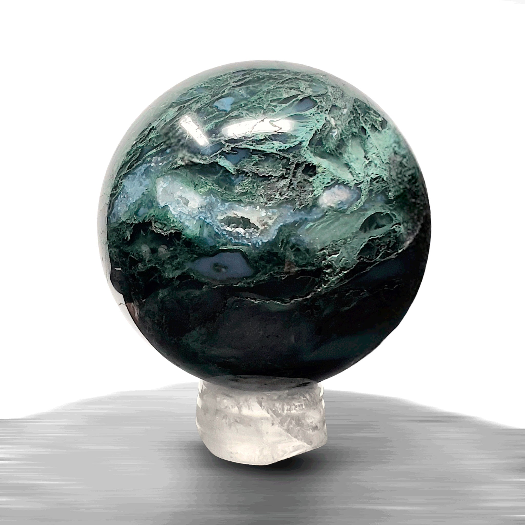 #piezas únicas_esfera ágata musgo 1