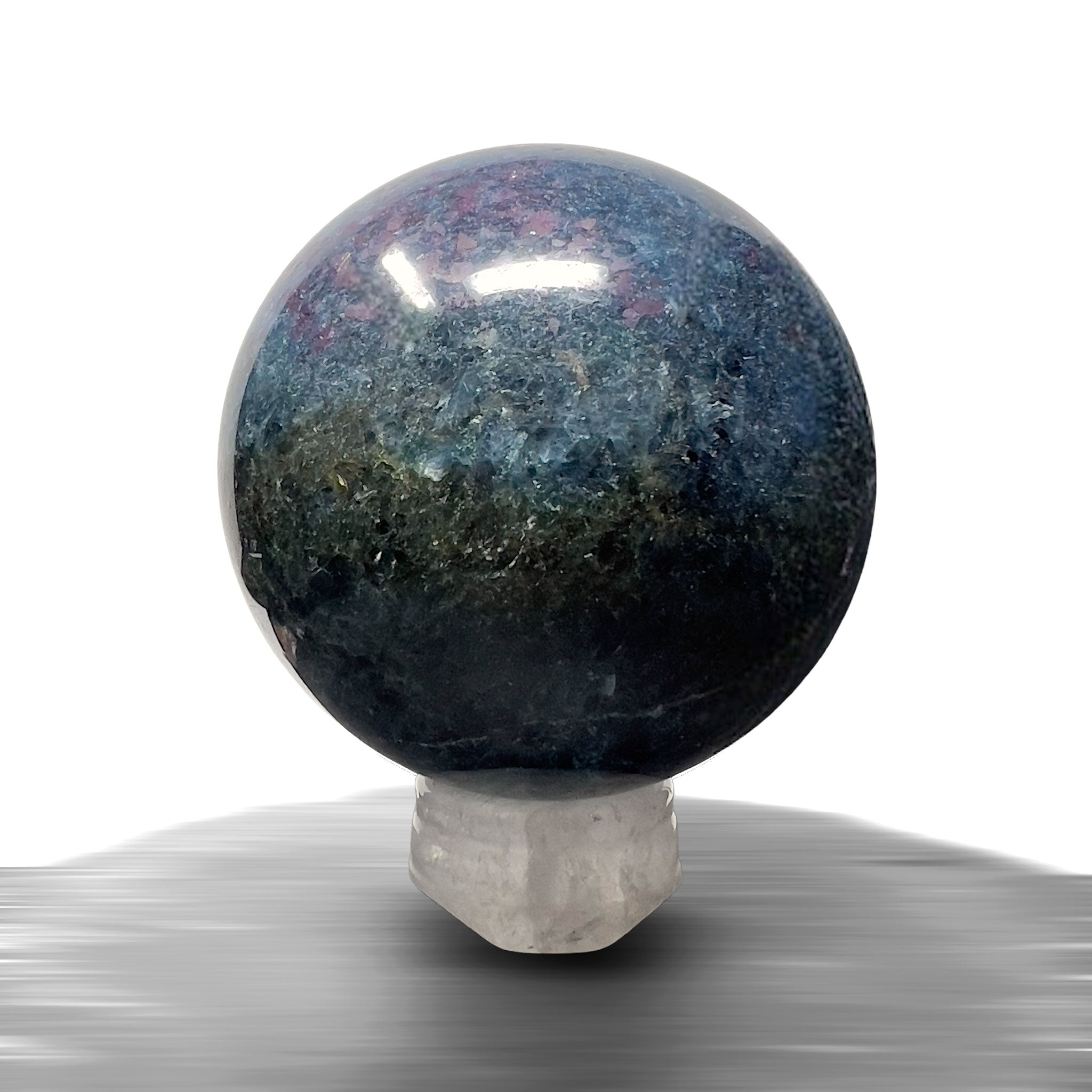 #piezas únicas_esfera rubí en cianita 1