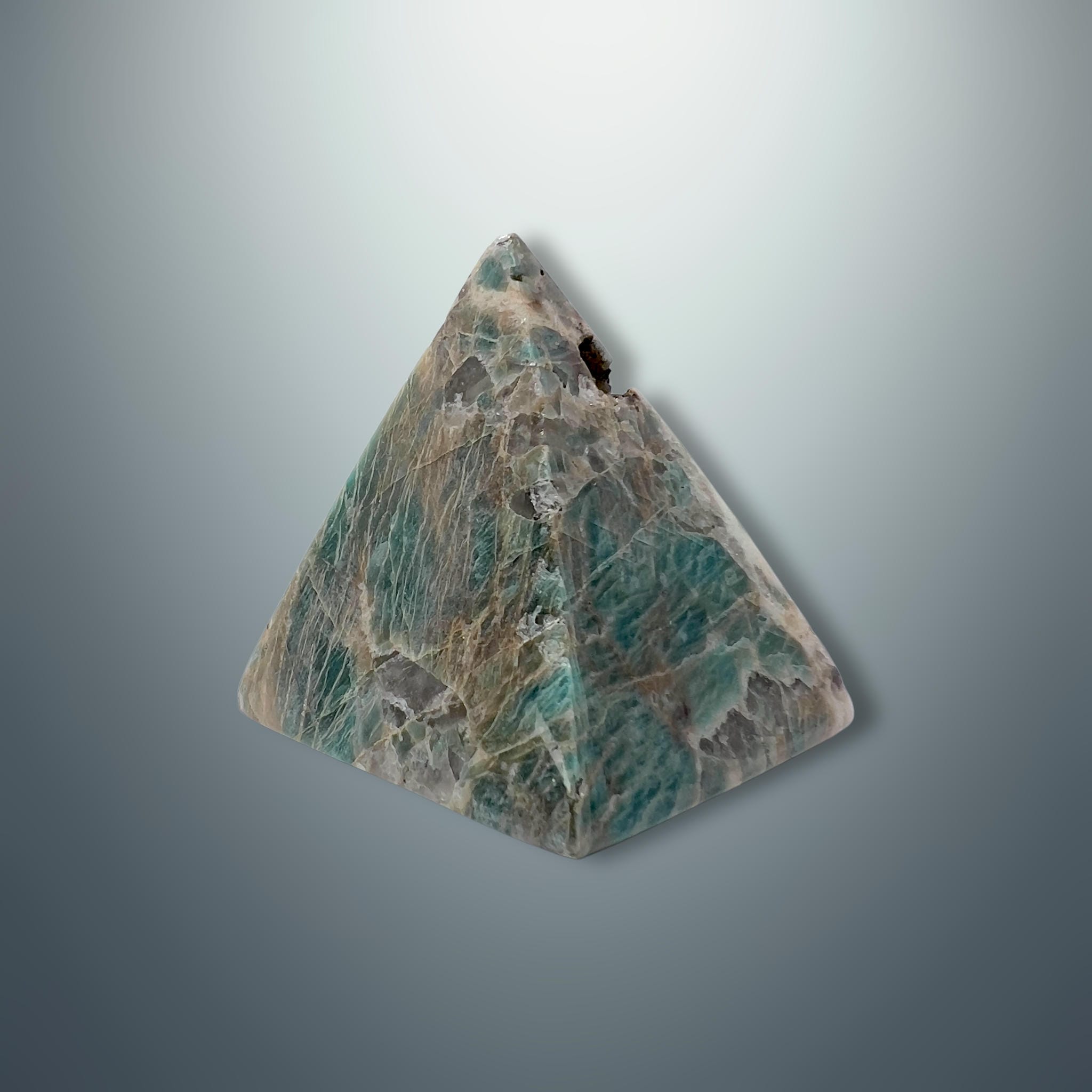 #piezas únicas_pirámide amazonita 1