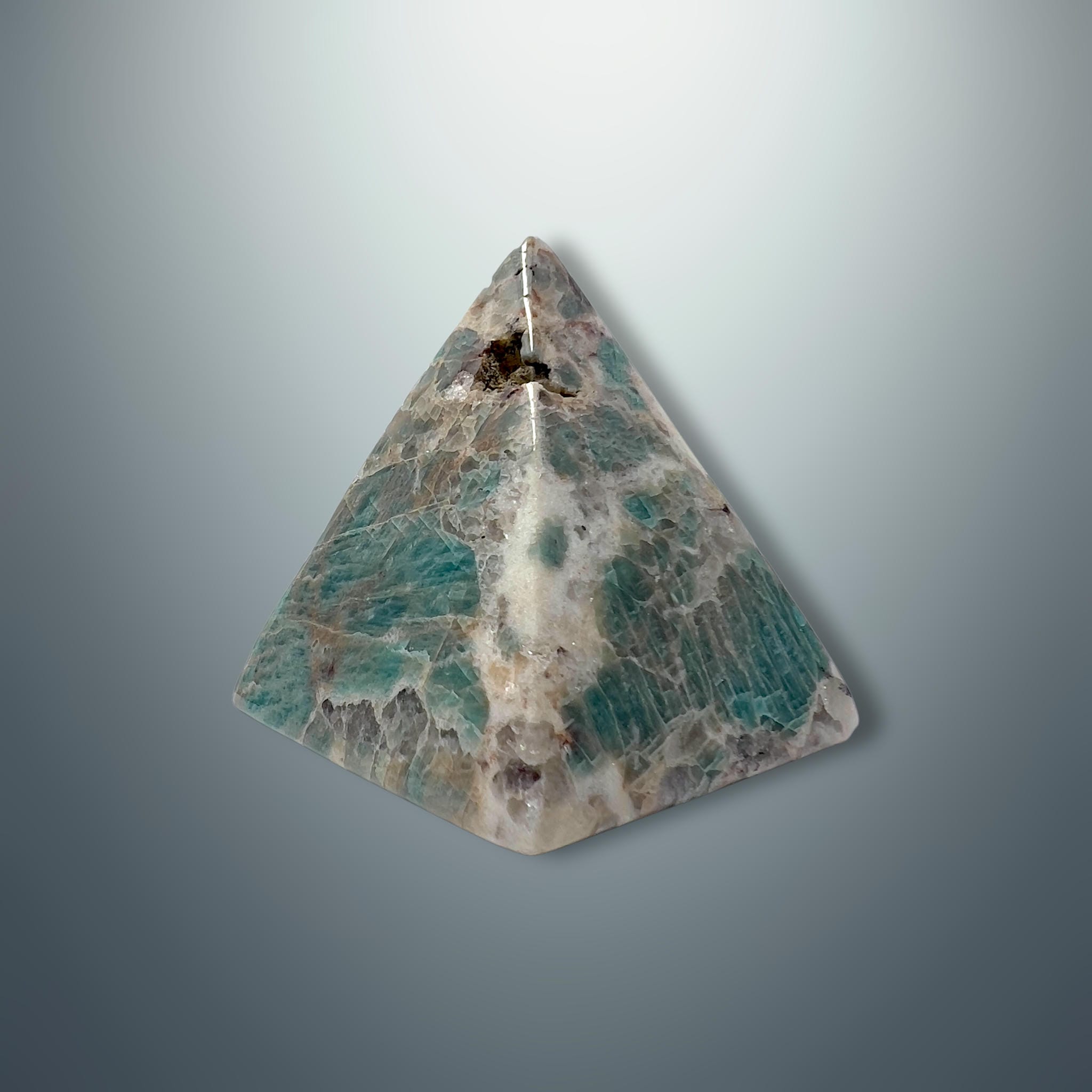 #piezas únicas_pirámide amazonita 1