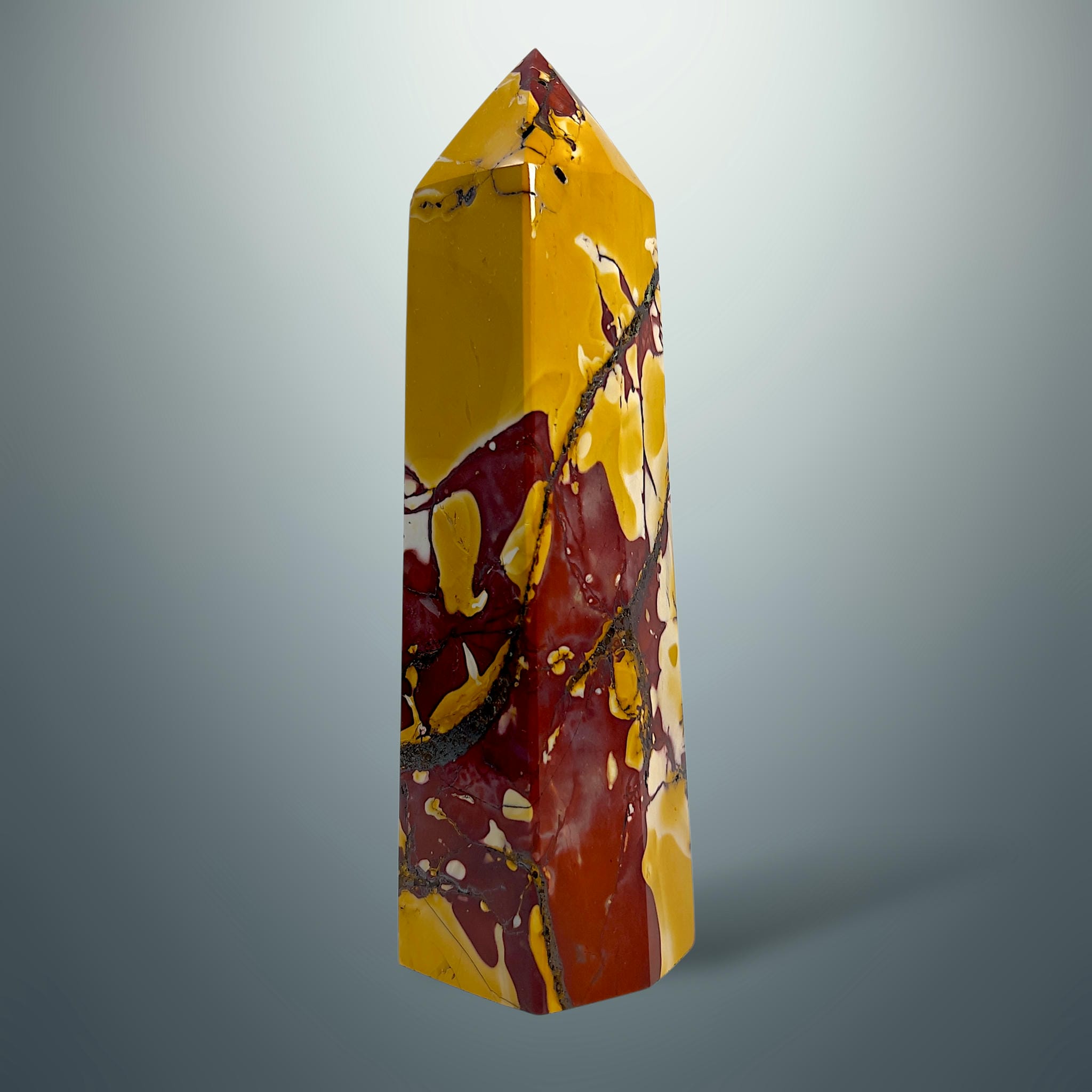 #piezas únicas_torre hexagonal mookaita 1