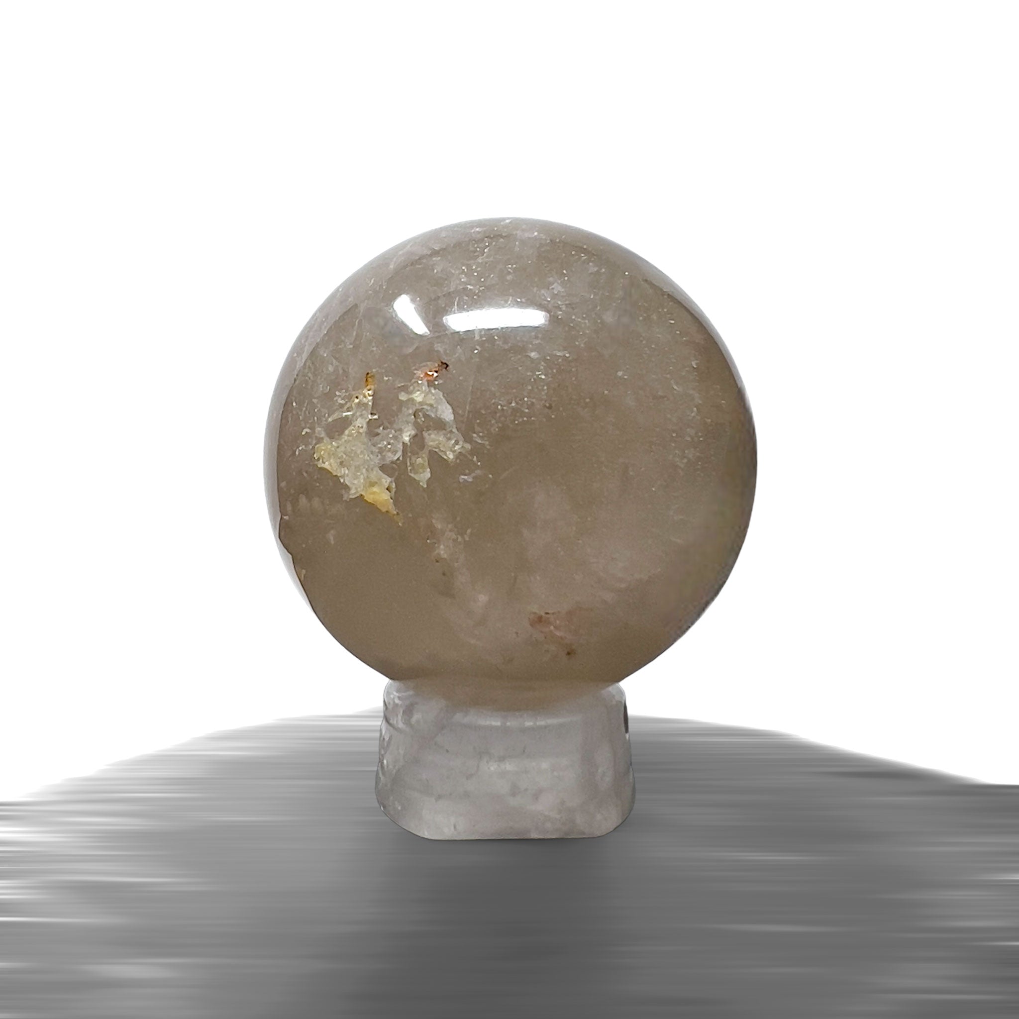 #piezas únicas_esfera cuarzo ahumado 1