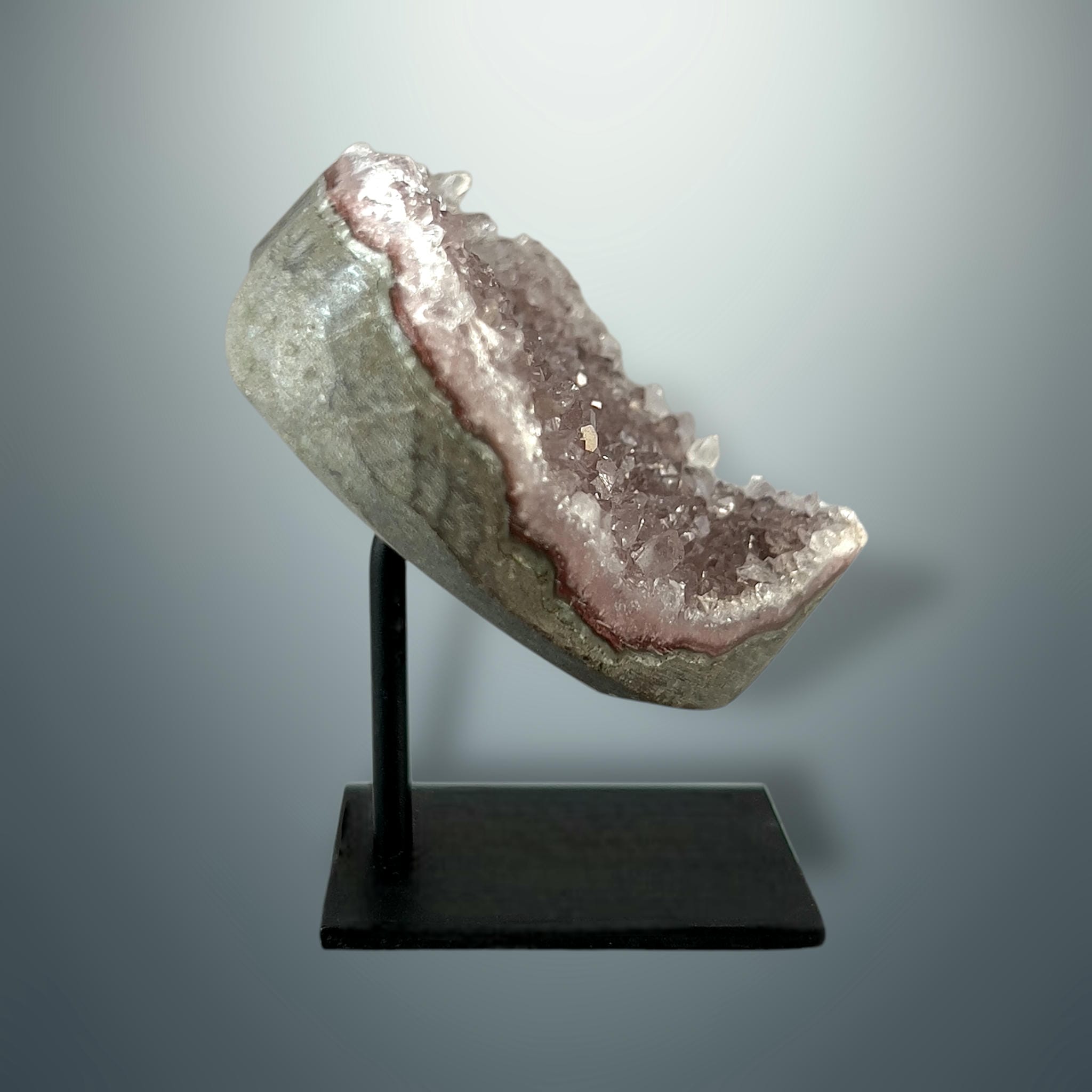 #piezas únicas_corazón amatista arcoíris 1