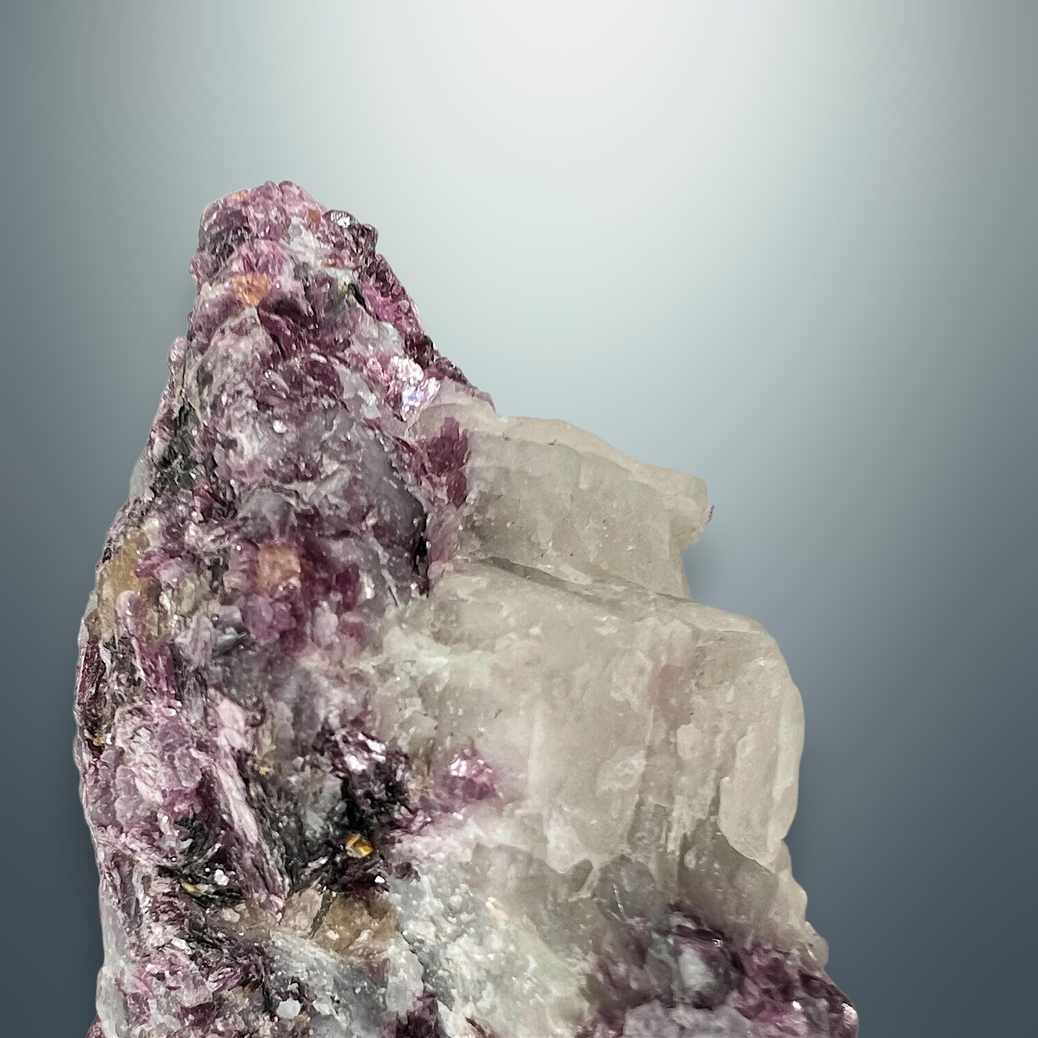 #piezas únicas_lepidolita en matriz de cuarzo 1