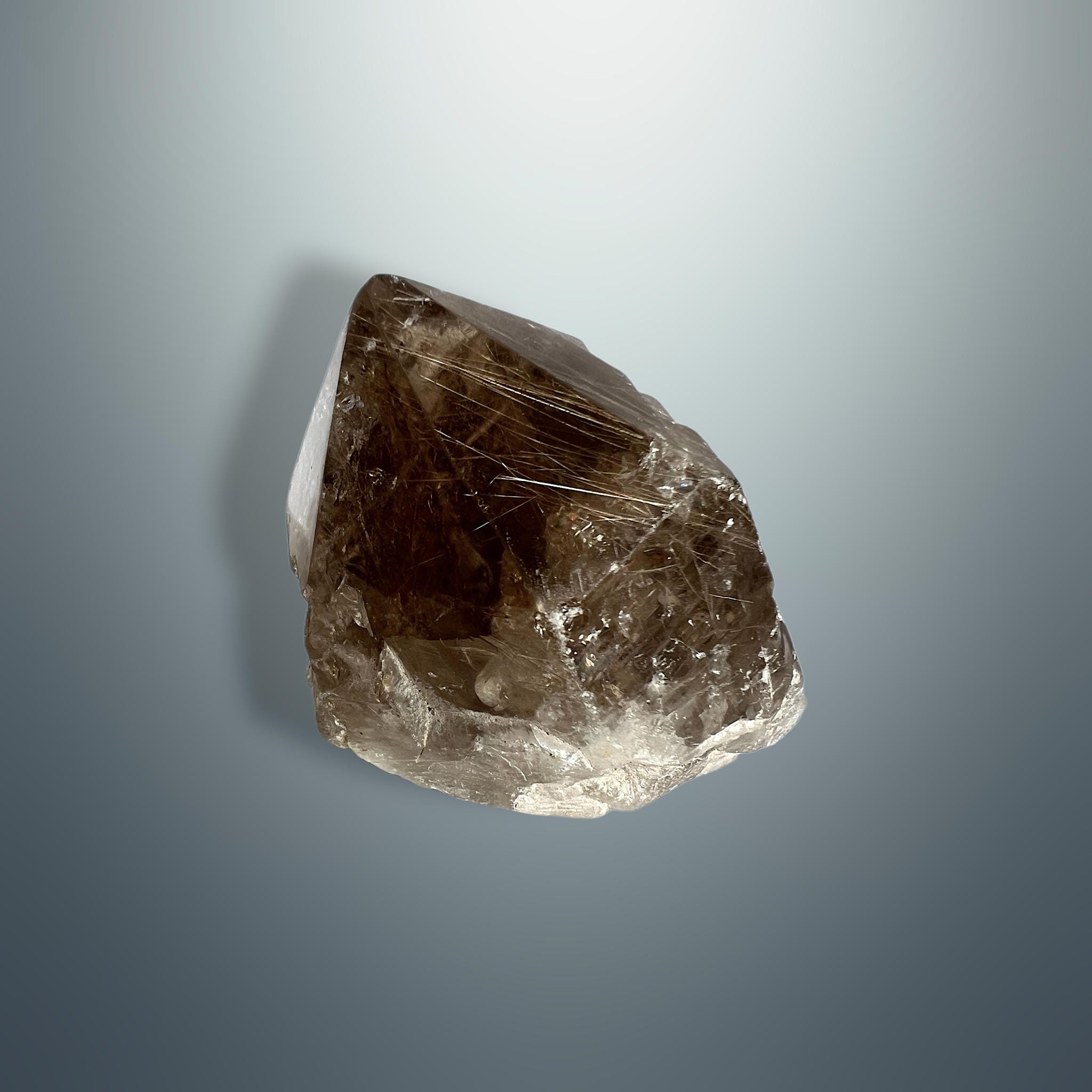 #piezas únicas_punta cuarzo ahumado con rutilo 10