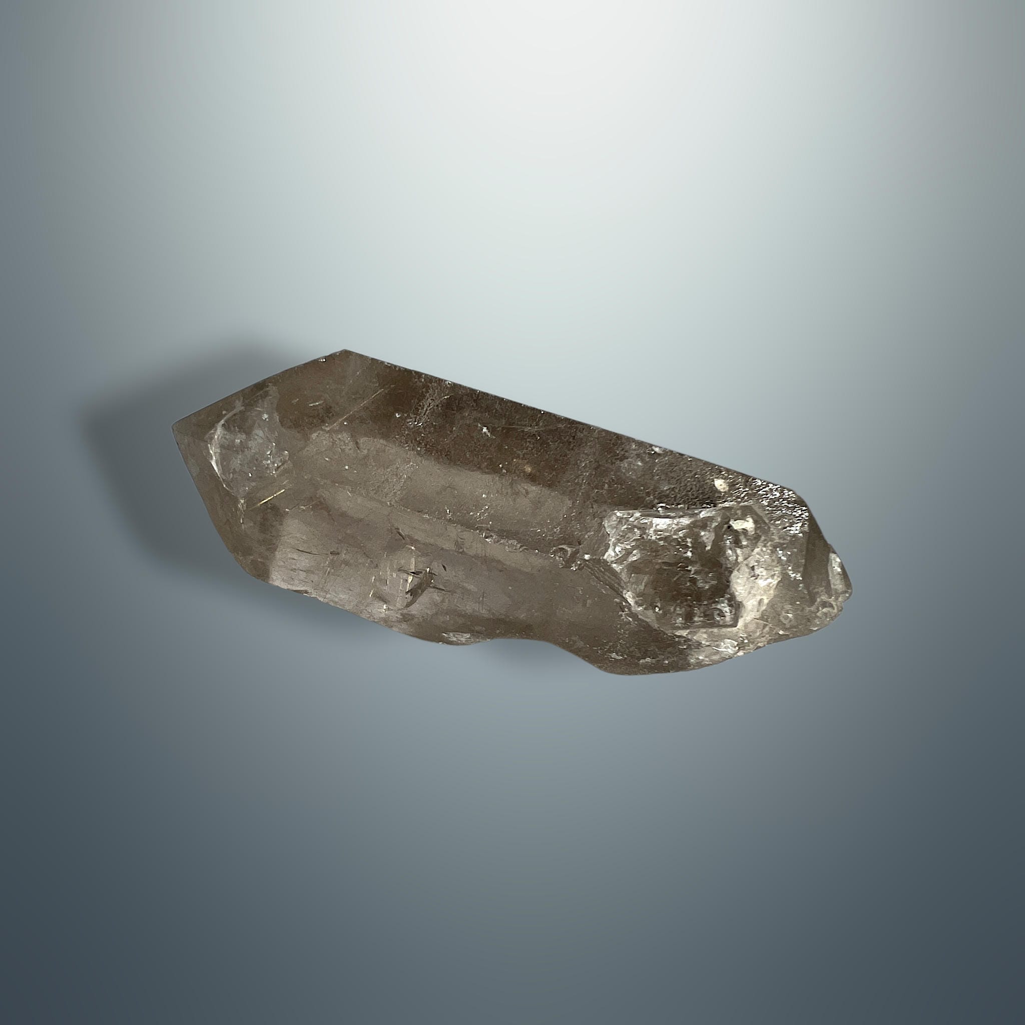 #piezas únicas_punta cuarzo ahumado con rutilo 11