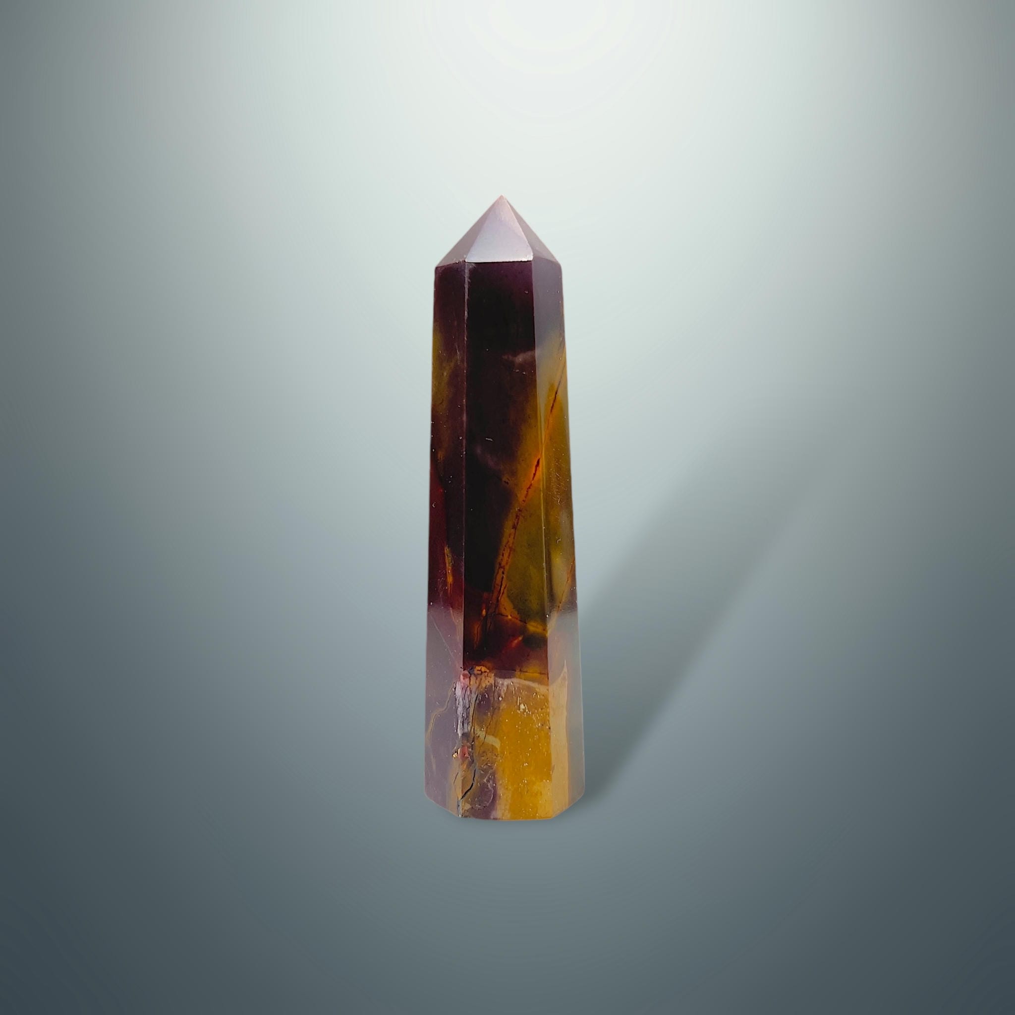 #piezas únicas_torre hexagonal mookaita 11