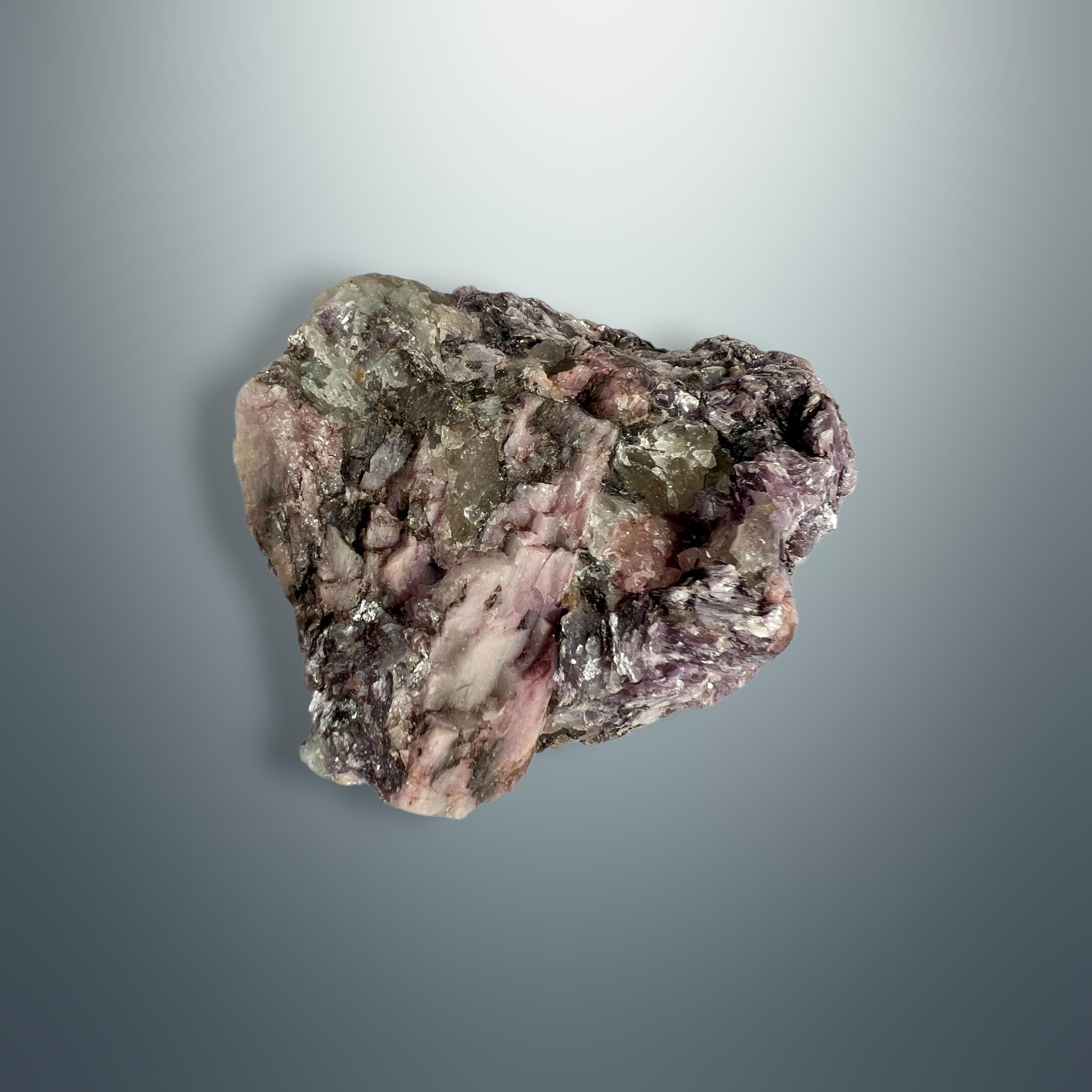 #piezas únicas_lepidolita en matriz de cuarzo 2