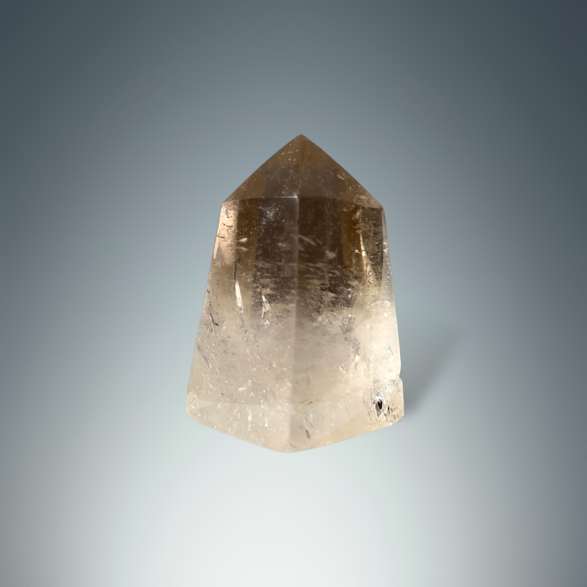 #piezas únicas_obelisco cuarzo ahumado 2