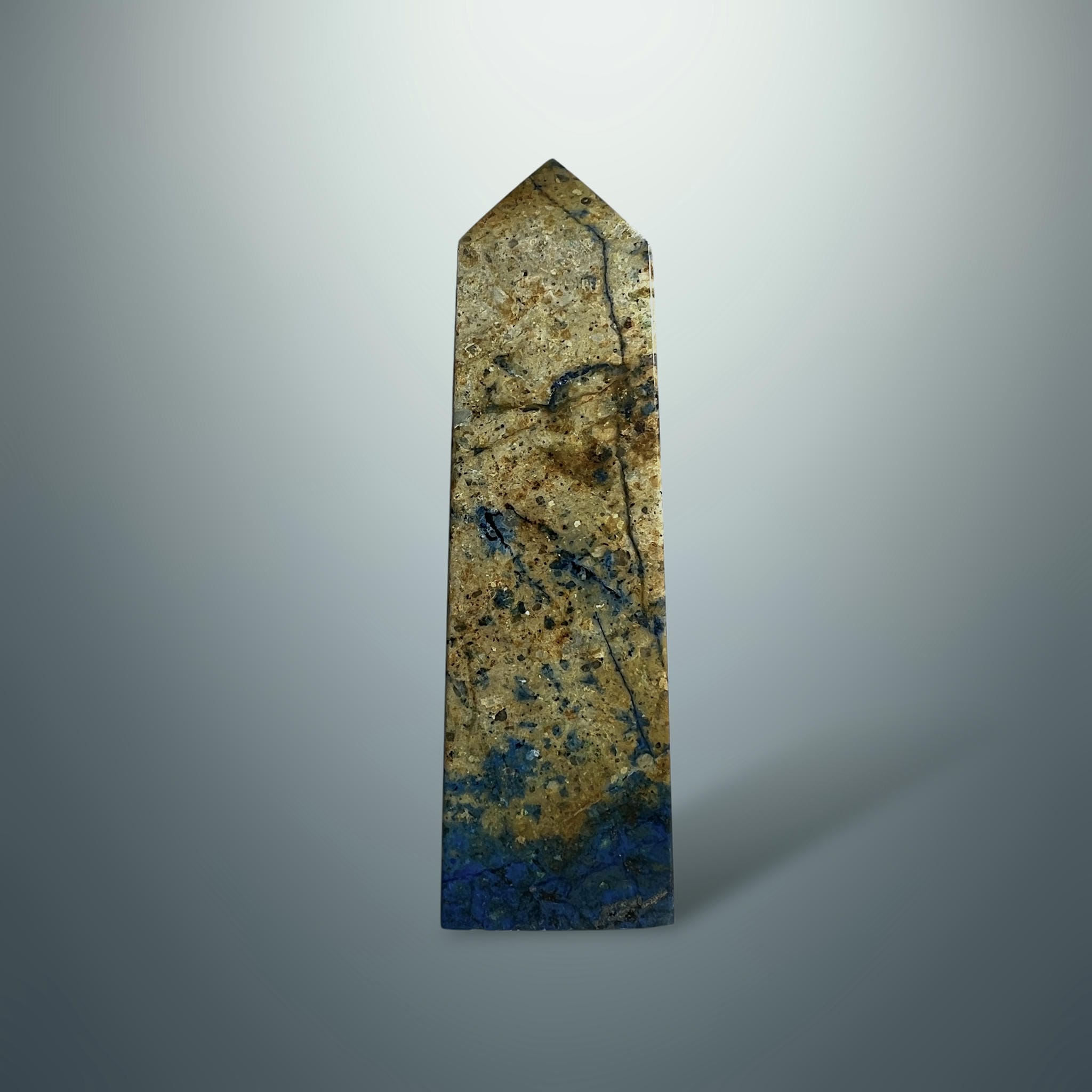 #piezas únicas_torre crisocola con azurita 2