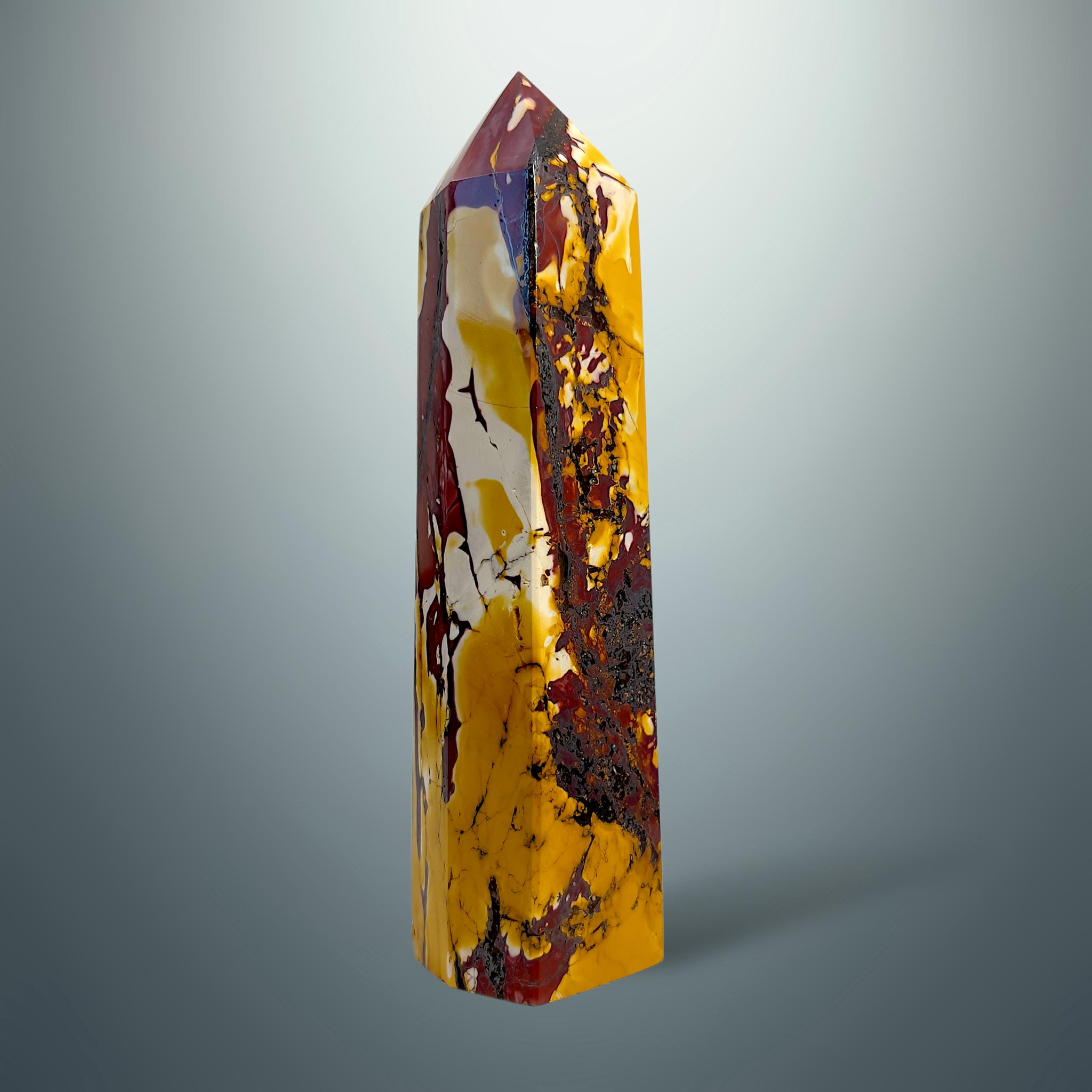 #piezas únicas_torre hexagonal mookaita 2