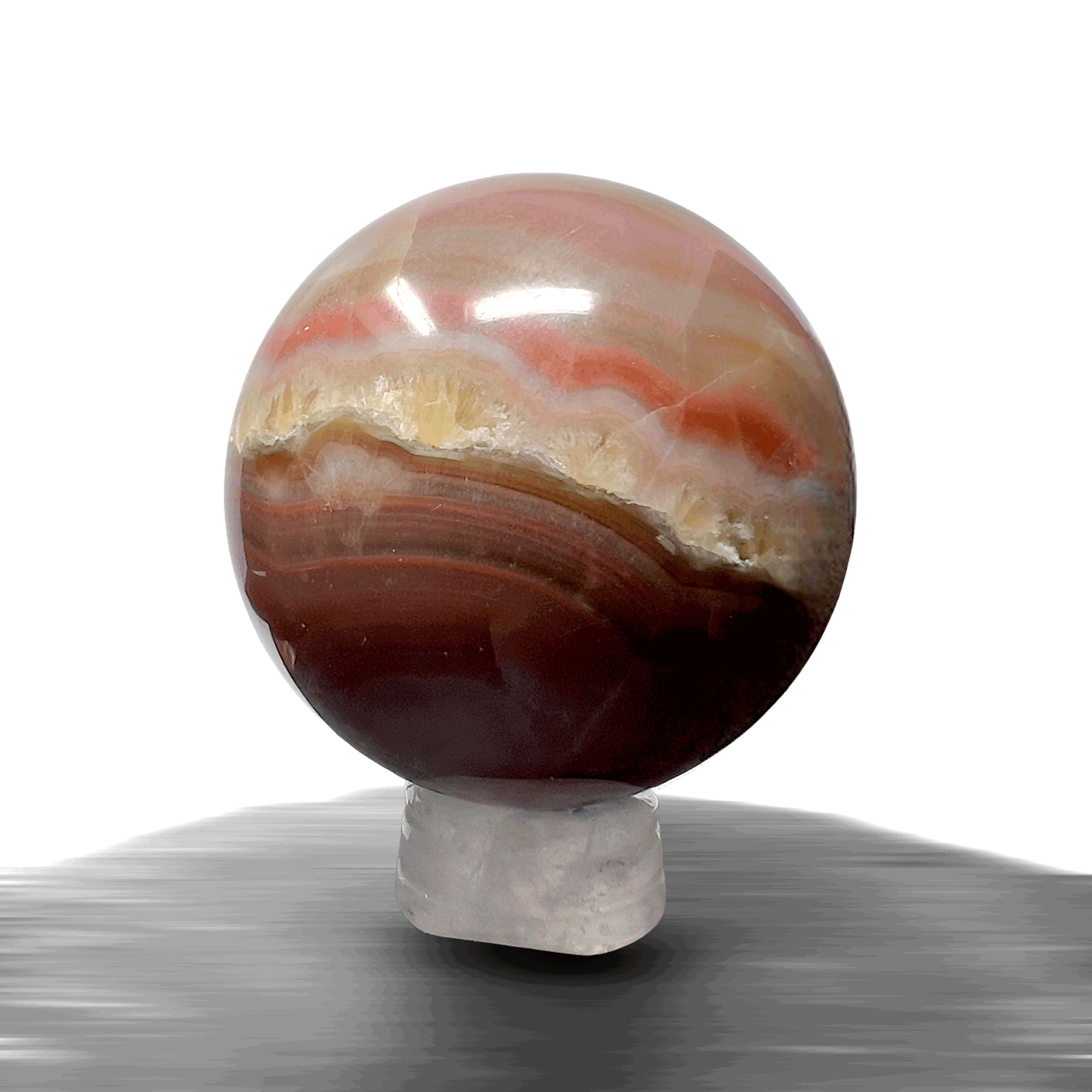 #piezas únicas_esfera ágata bandeada 2