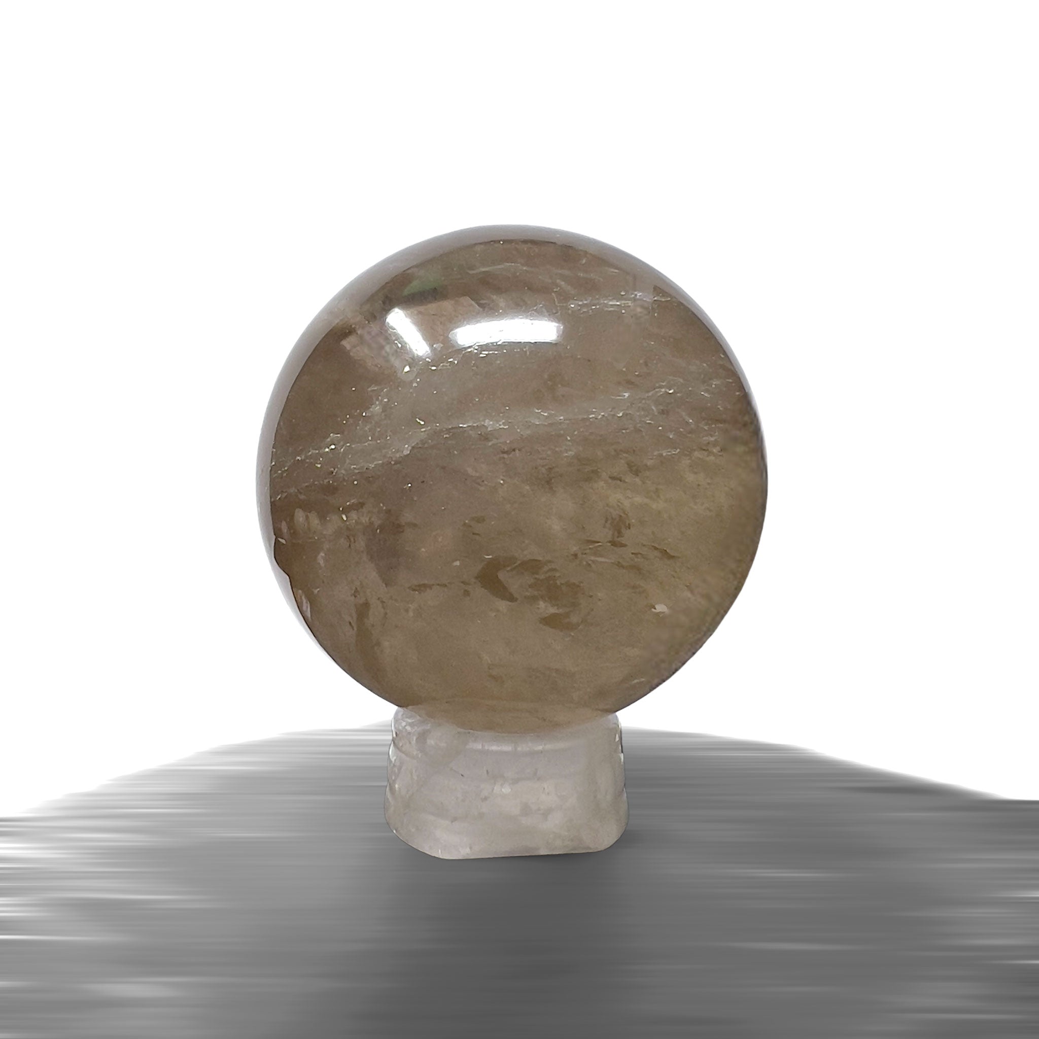 #piezas únicas_esfera cuarzo ahumado 2
