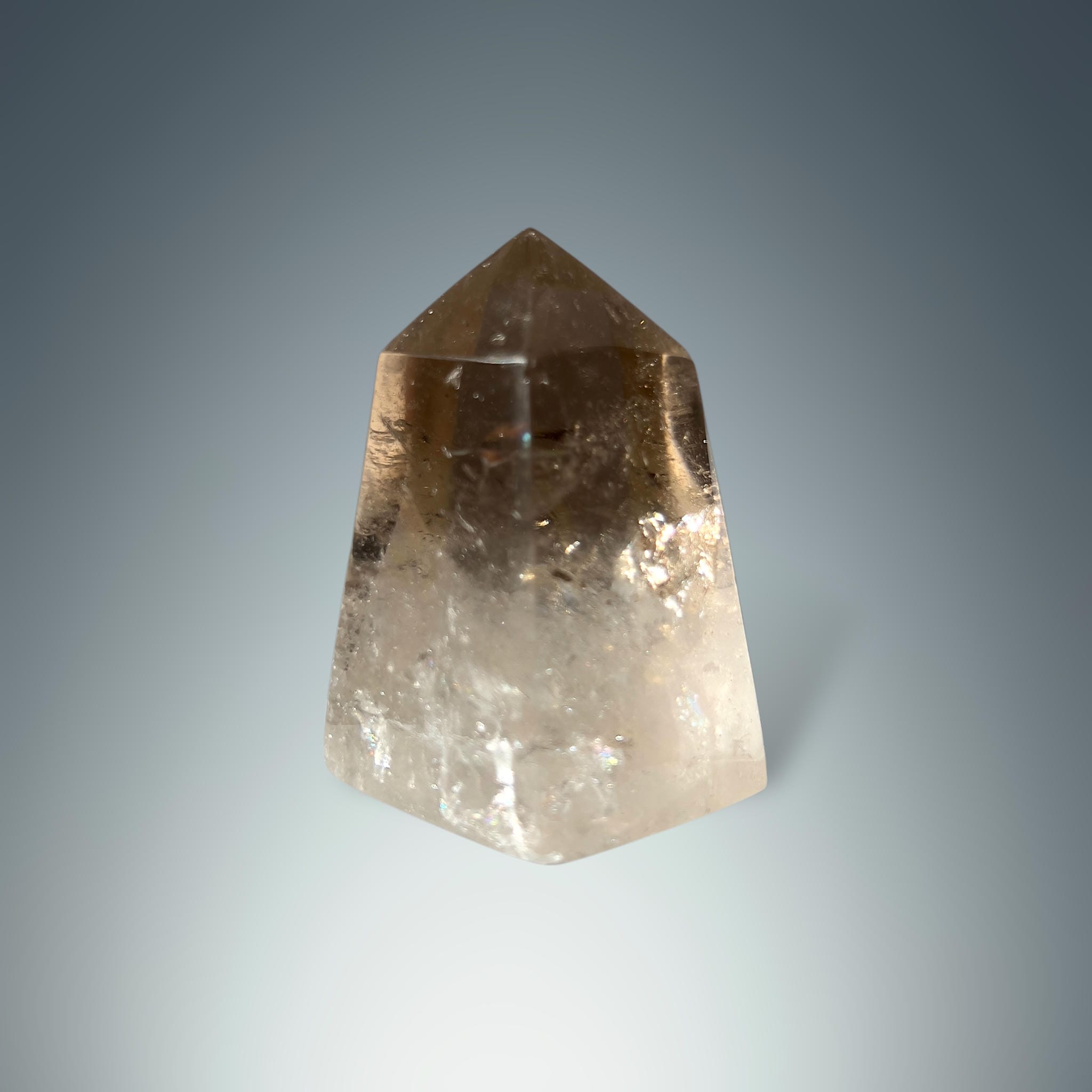 #piezas únicas_obelisco cuarzo ahumado 2