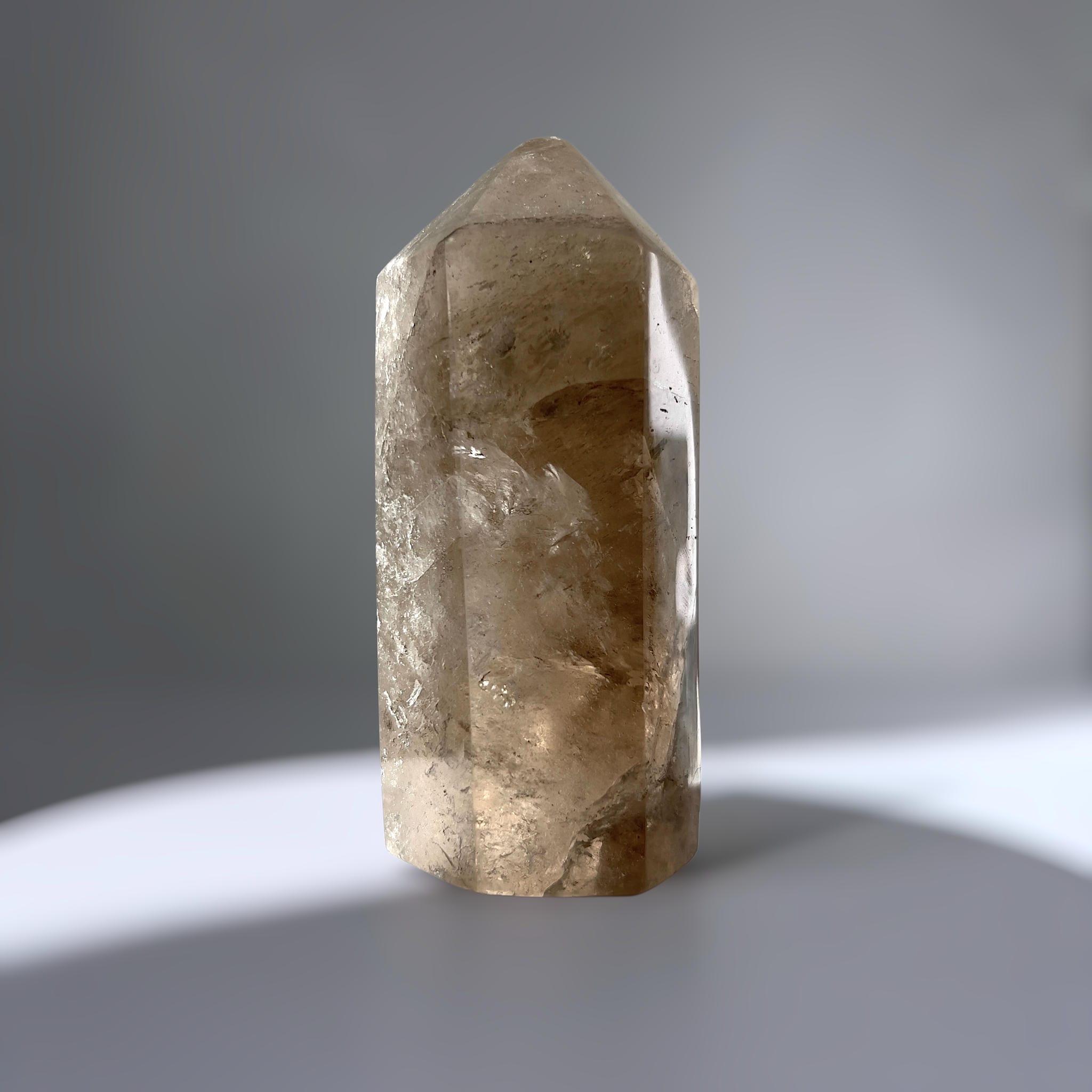 #piezas únicas_punta grande cuarzo ahumado 2