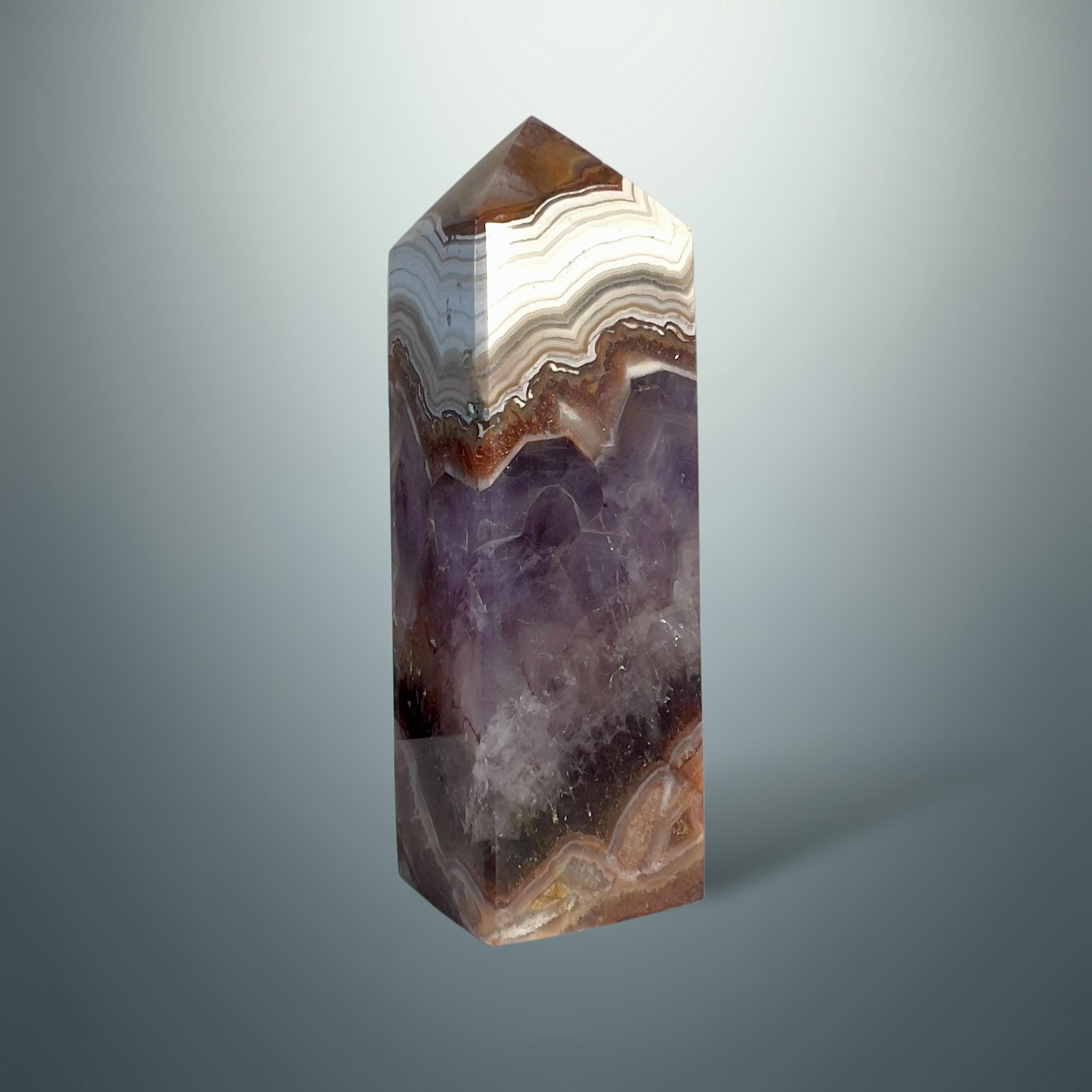 #piezas únicas_torre amatista con ágata 2