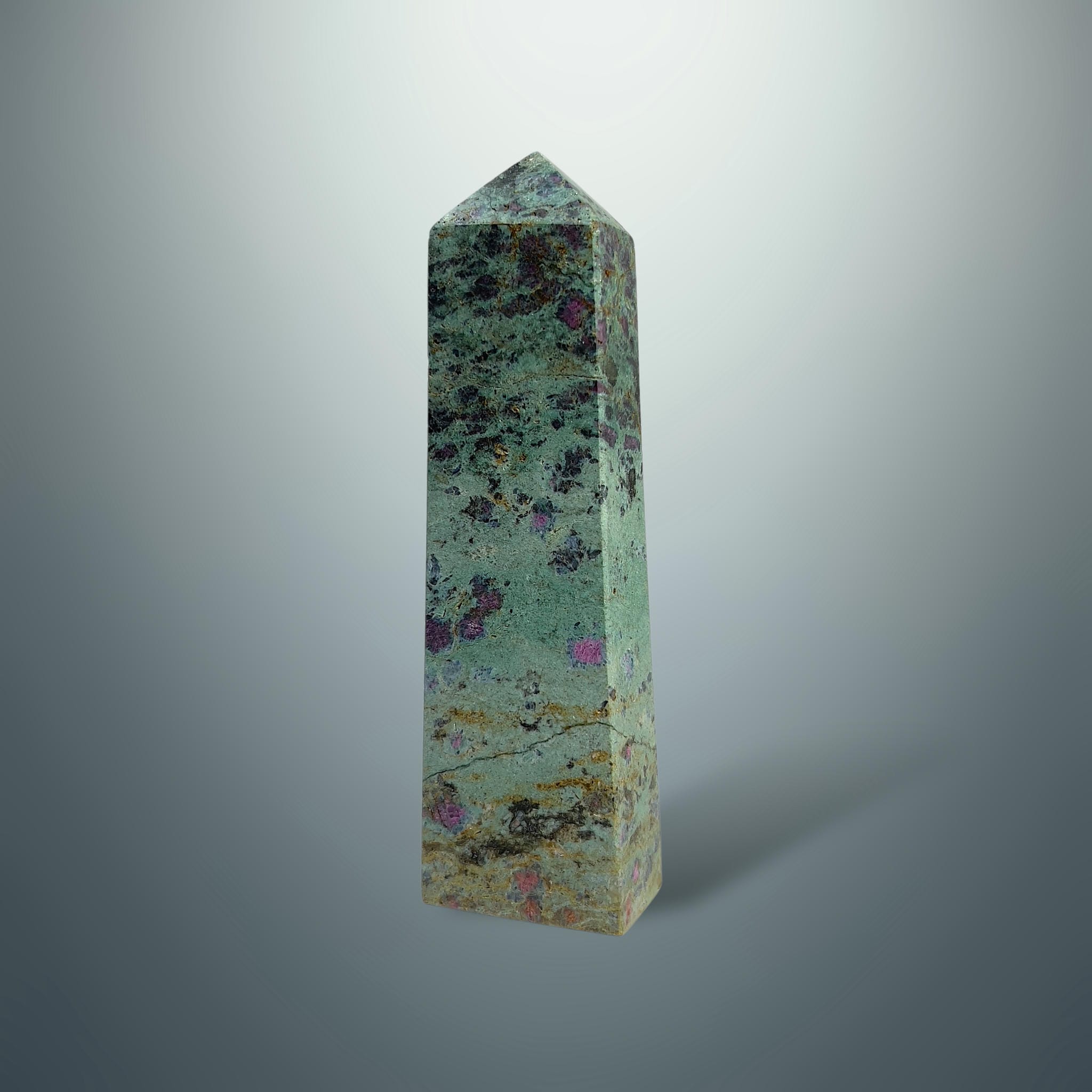 #piezas únicas_torre rubí fucsita 2