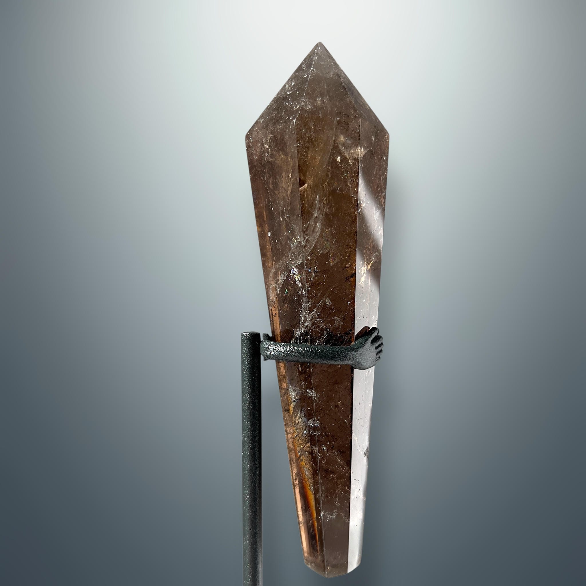 #piezas únicas_varita cuarzo ahumado 2