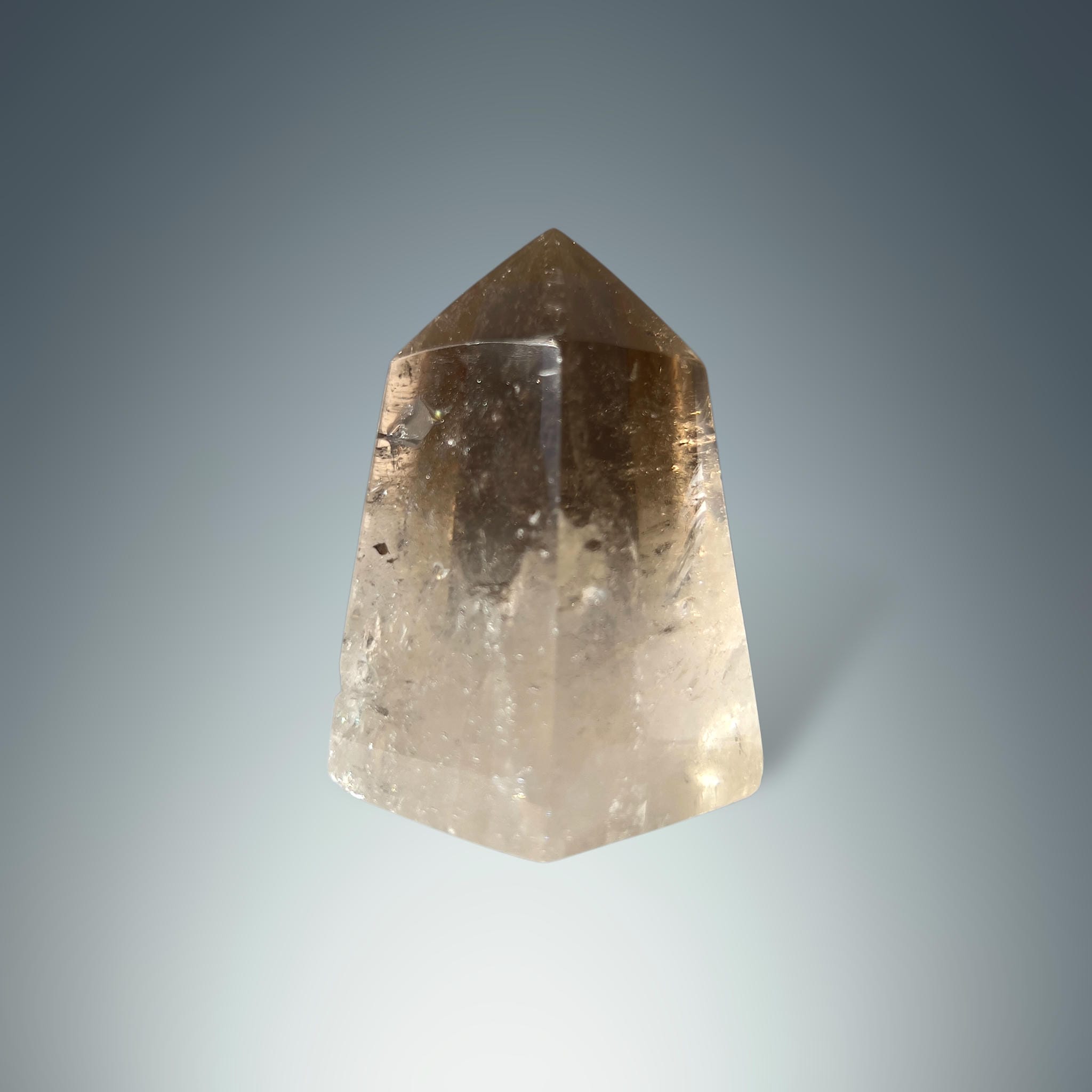 #piezas únicas_obelisco cuarzo ahumado 2