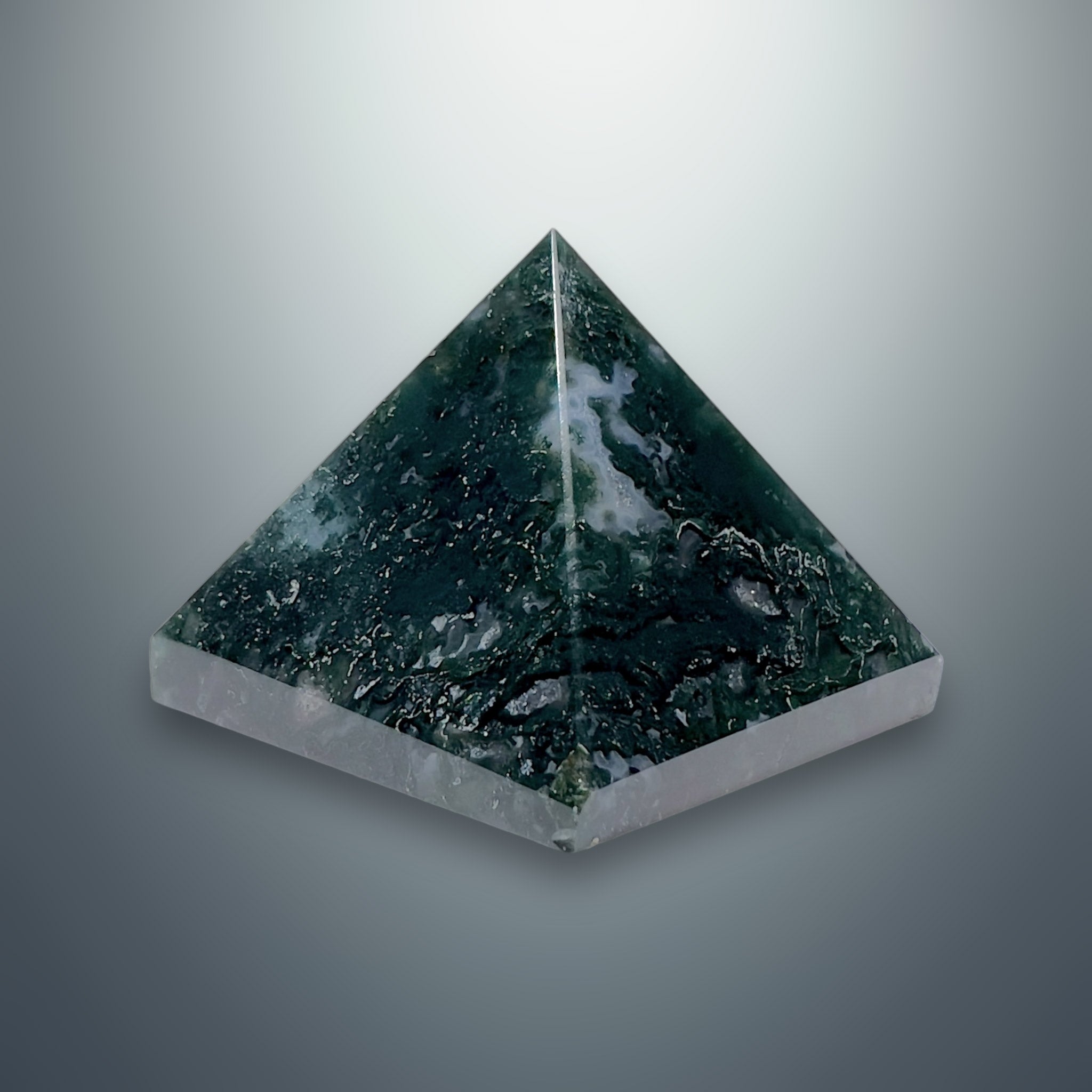 #piezas únicas_pirámide ágata musgo 2