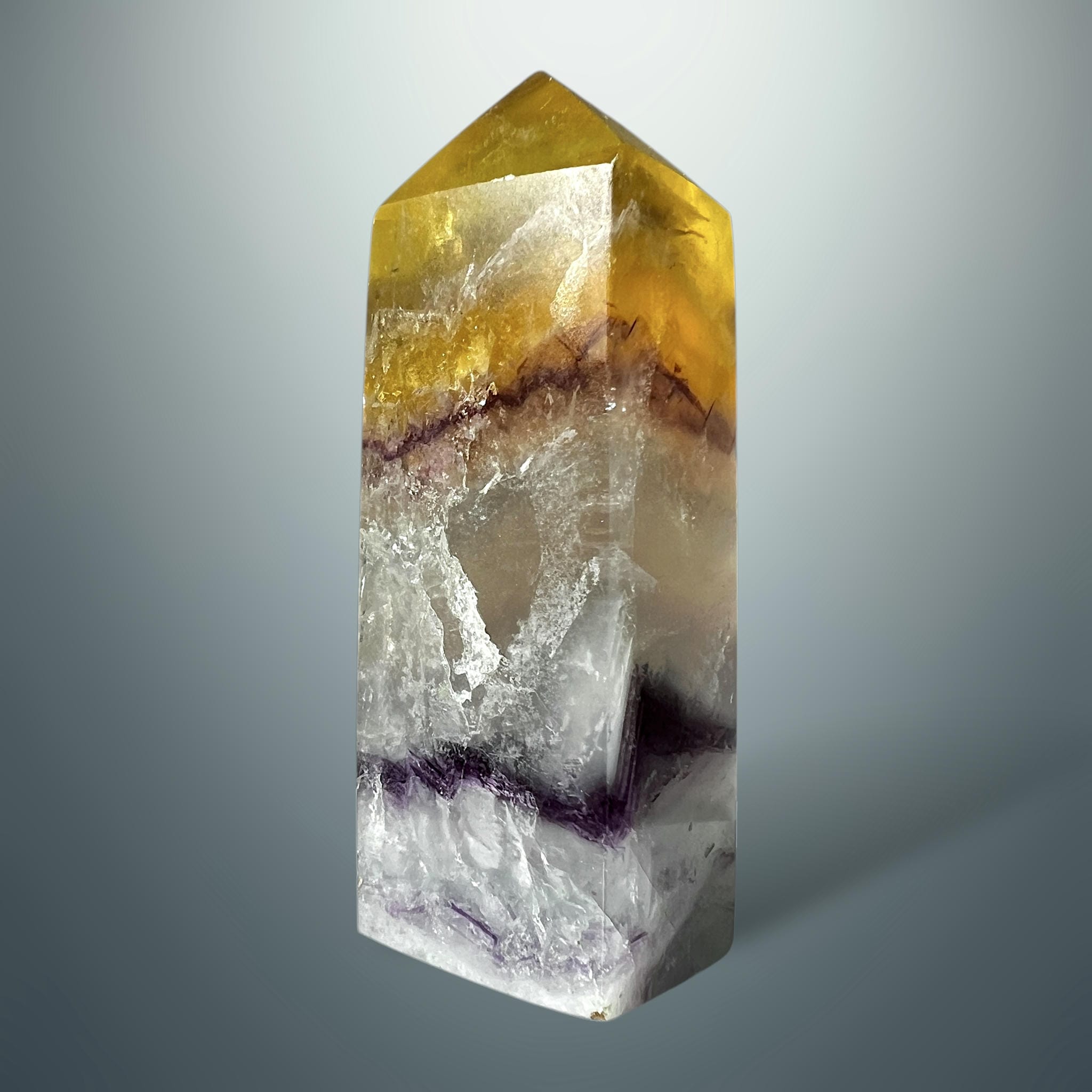 #piezas únicas_torre fluorita multicolor 2