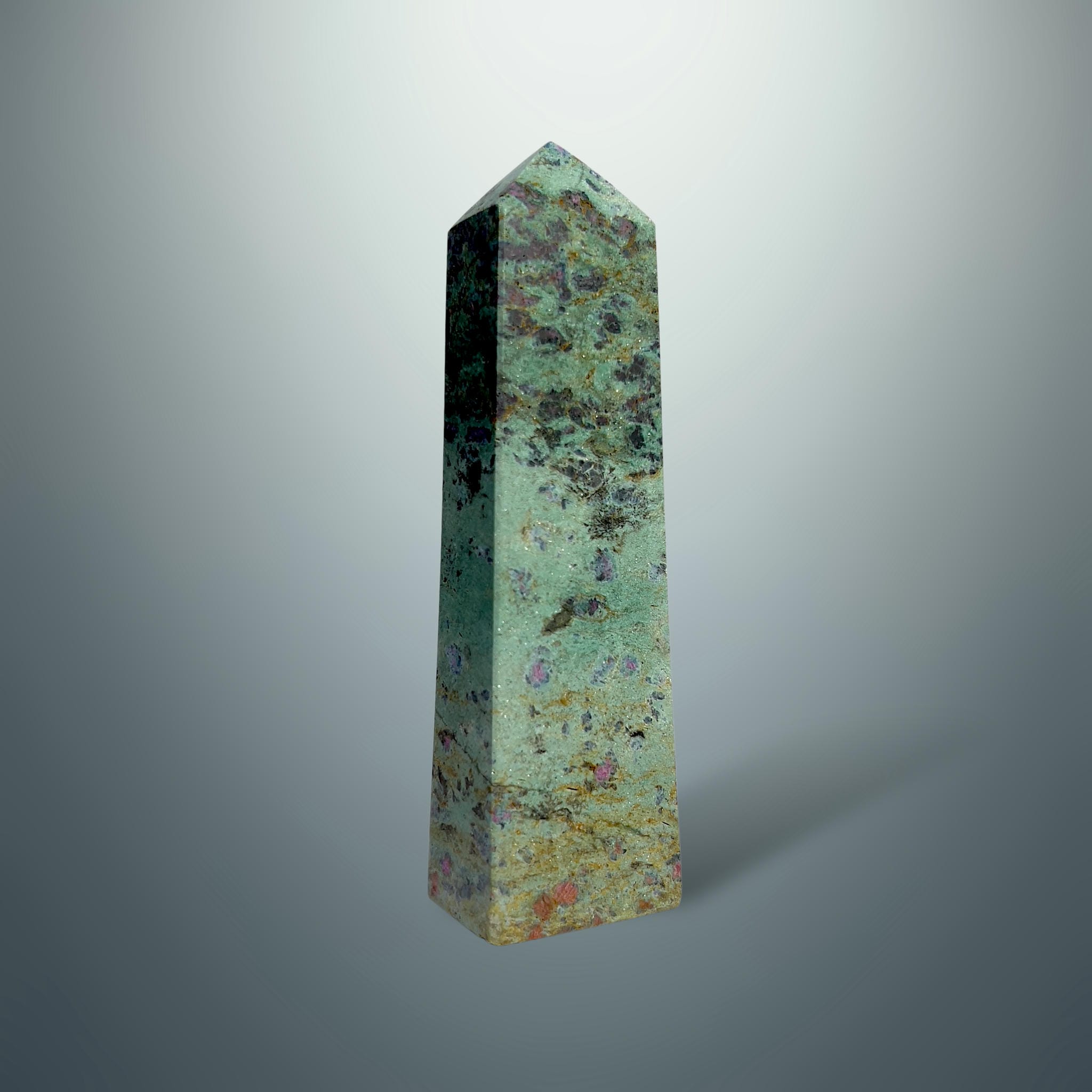 #piezas únicas_torre rubí fucsita 2