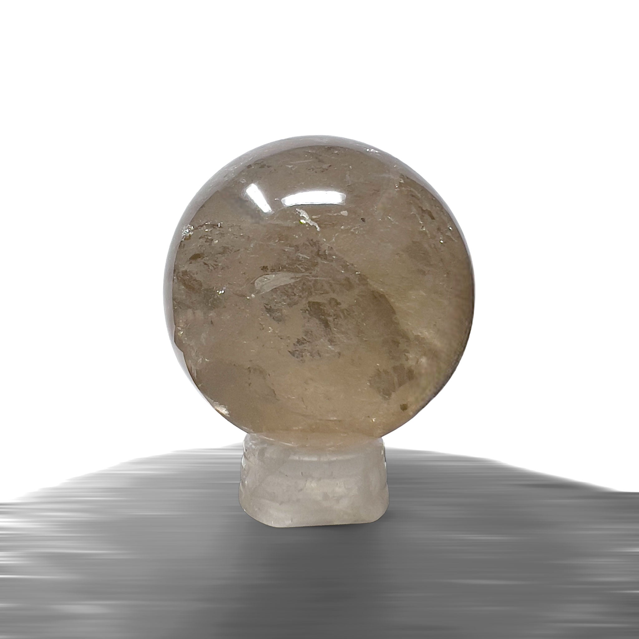#piezas únicas_esfera cuarzo ahumado 2