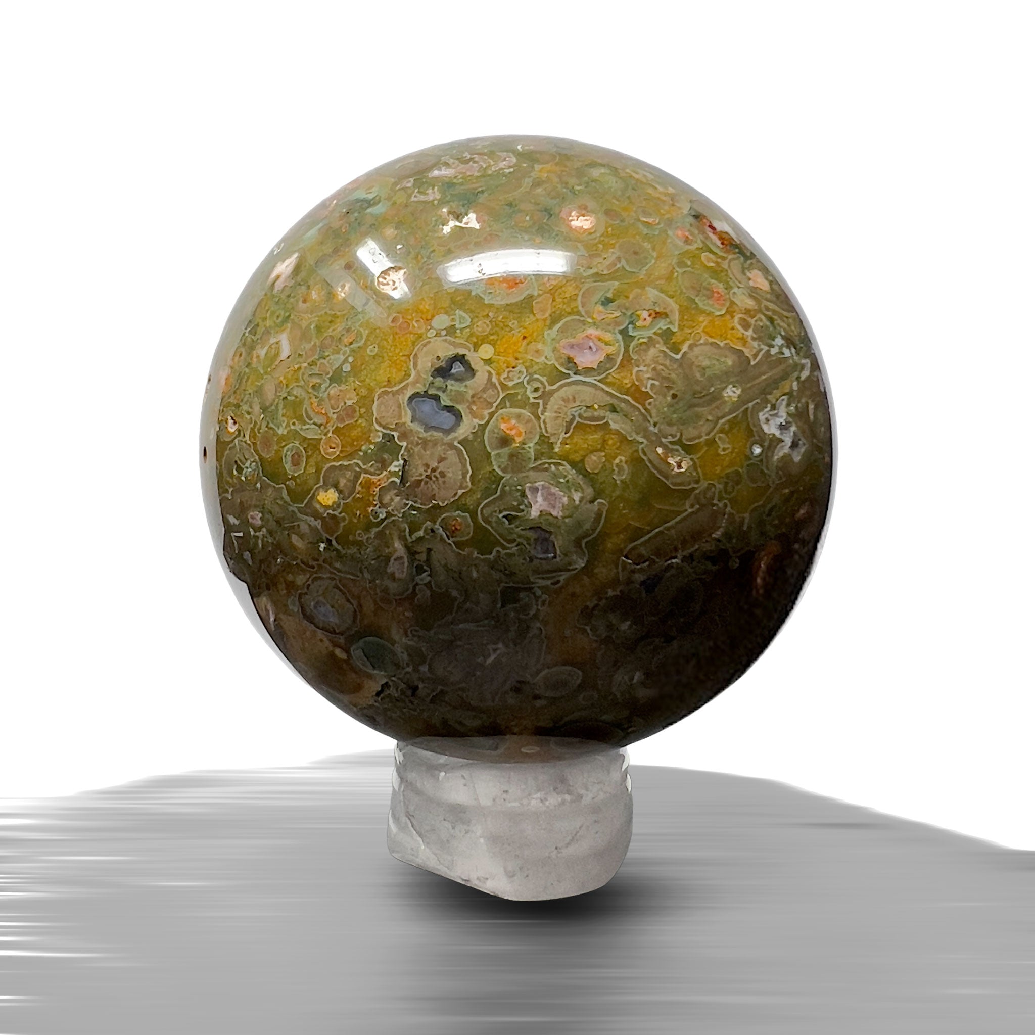 #piezas únicas_esfera jaspe selva 2