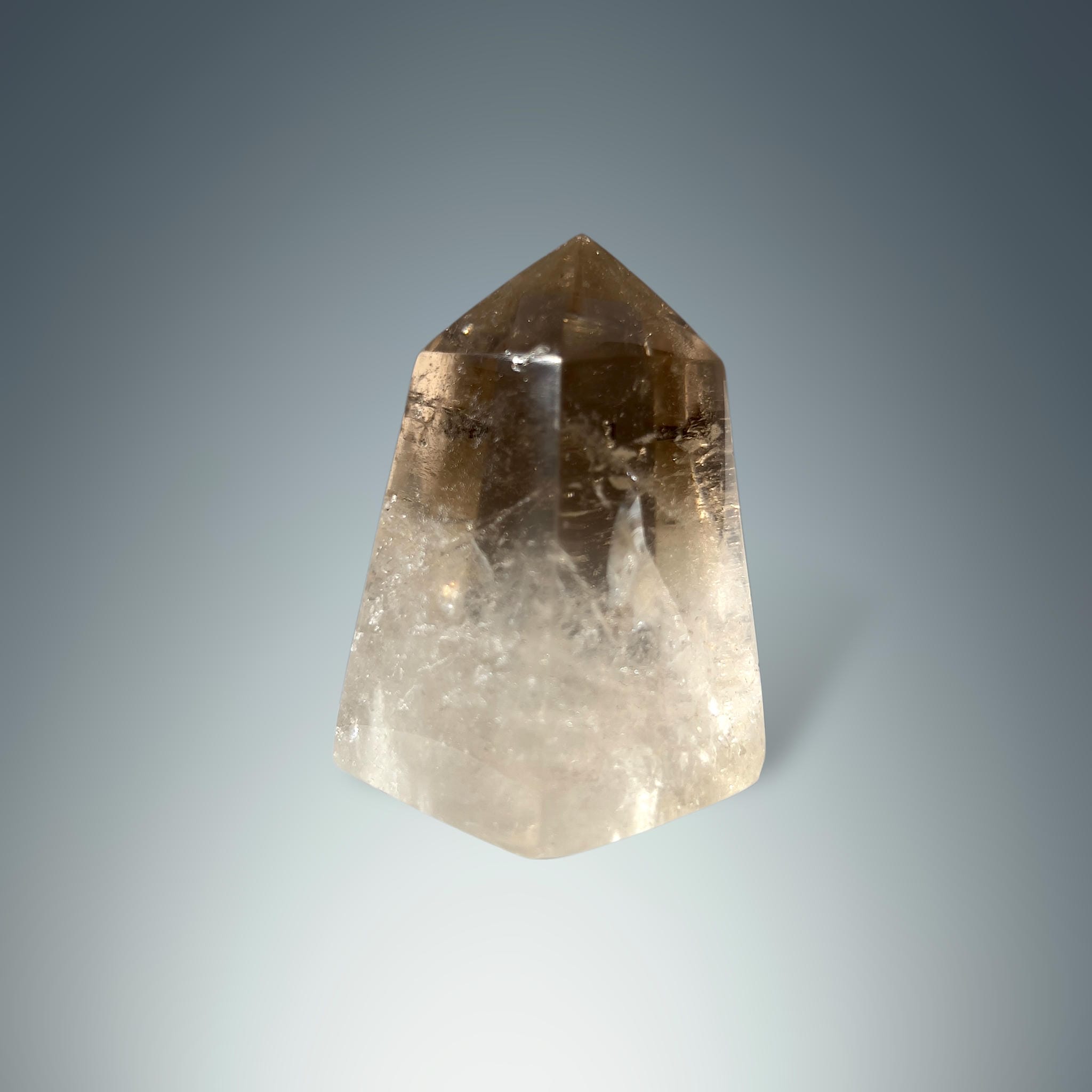 #piezas únicas_obelisco cuarzo ahumado 2