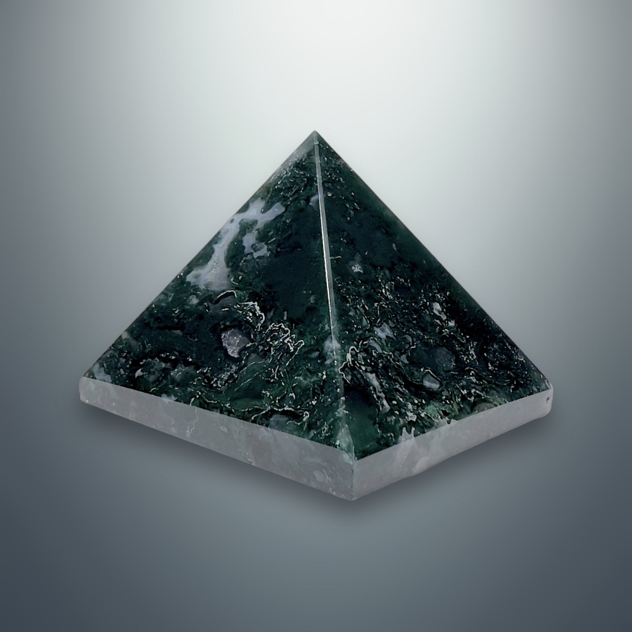 #piezas únicas_pirámide ágata musgo 2