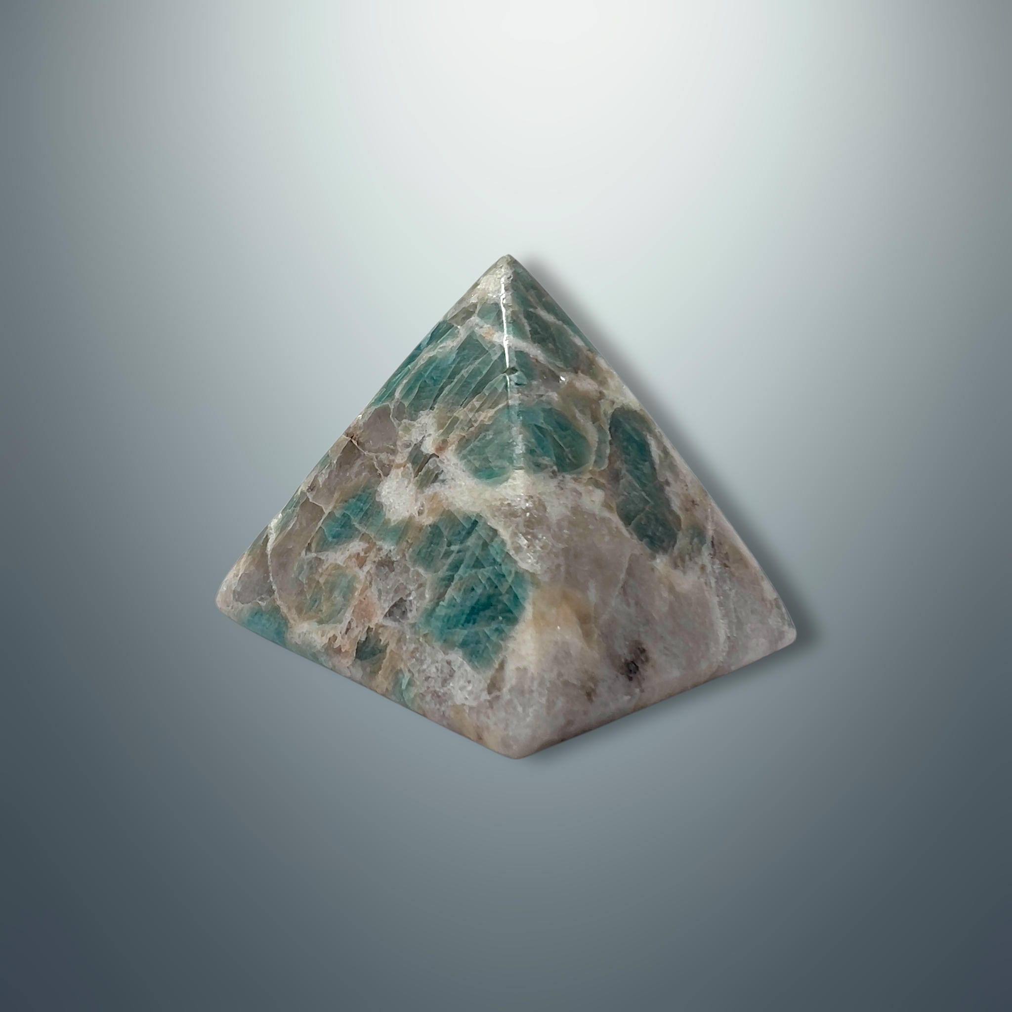 #piezas únicas_pirámide amazonita 2