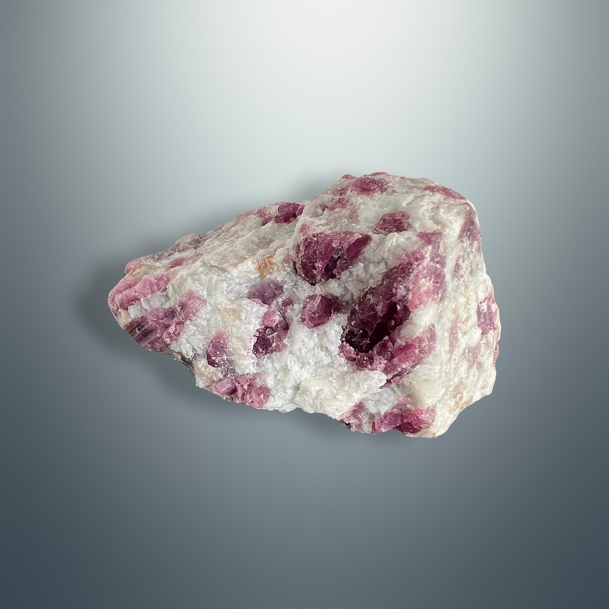 #piezas únicas_turmalina rosa en albita - bruto 2