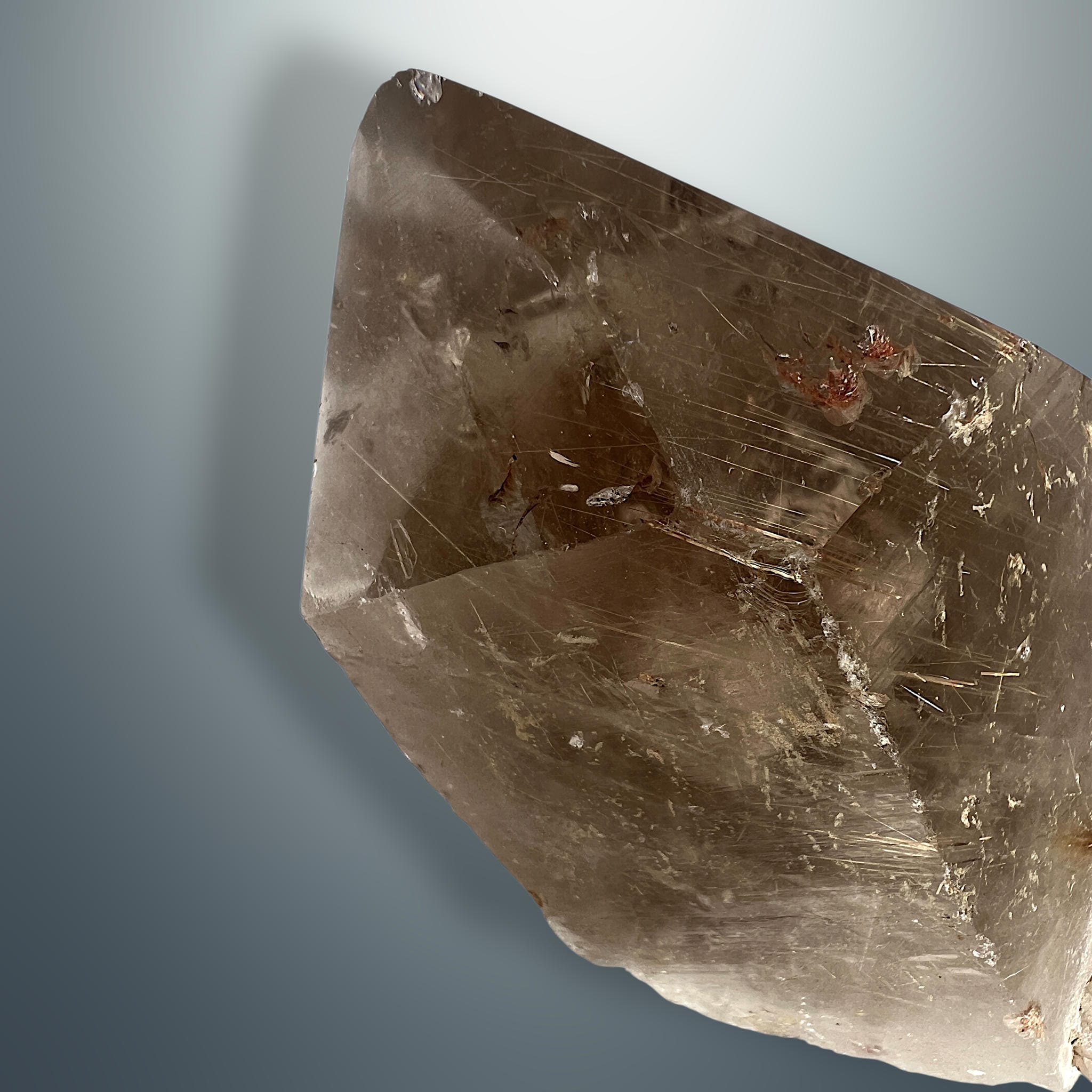 #piezas únicas_punta cuarzo ahumado con rutilo 2