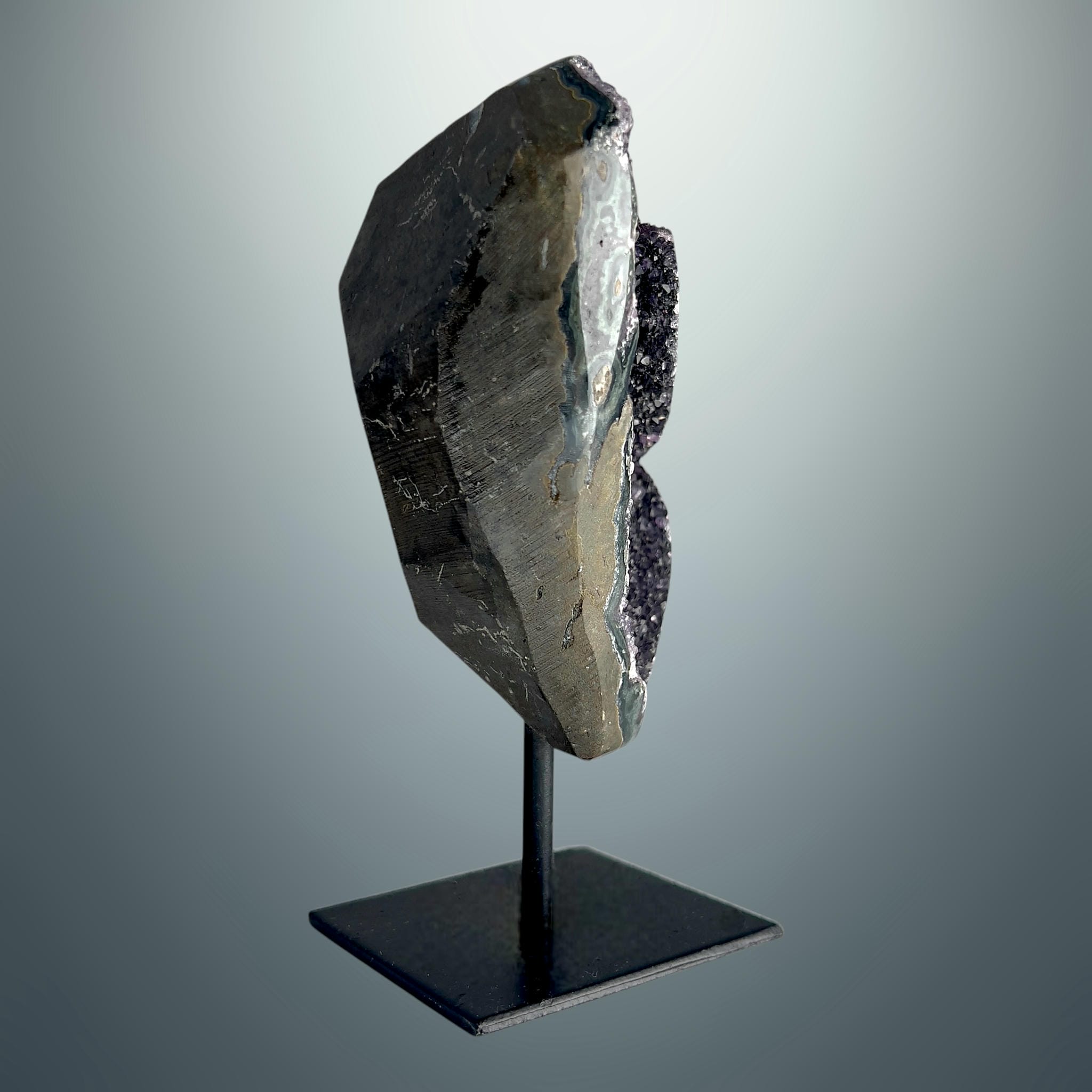 #piezas únicas_geoda amatista negra 2