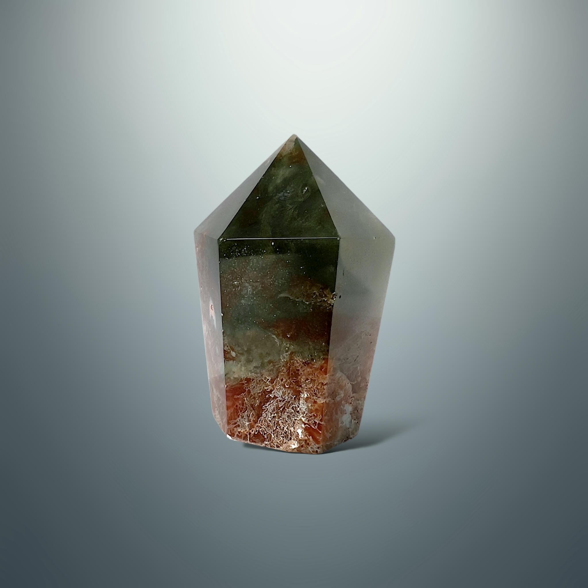 #piezas únicas_punta ágata musgo roja 23