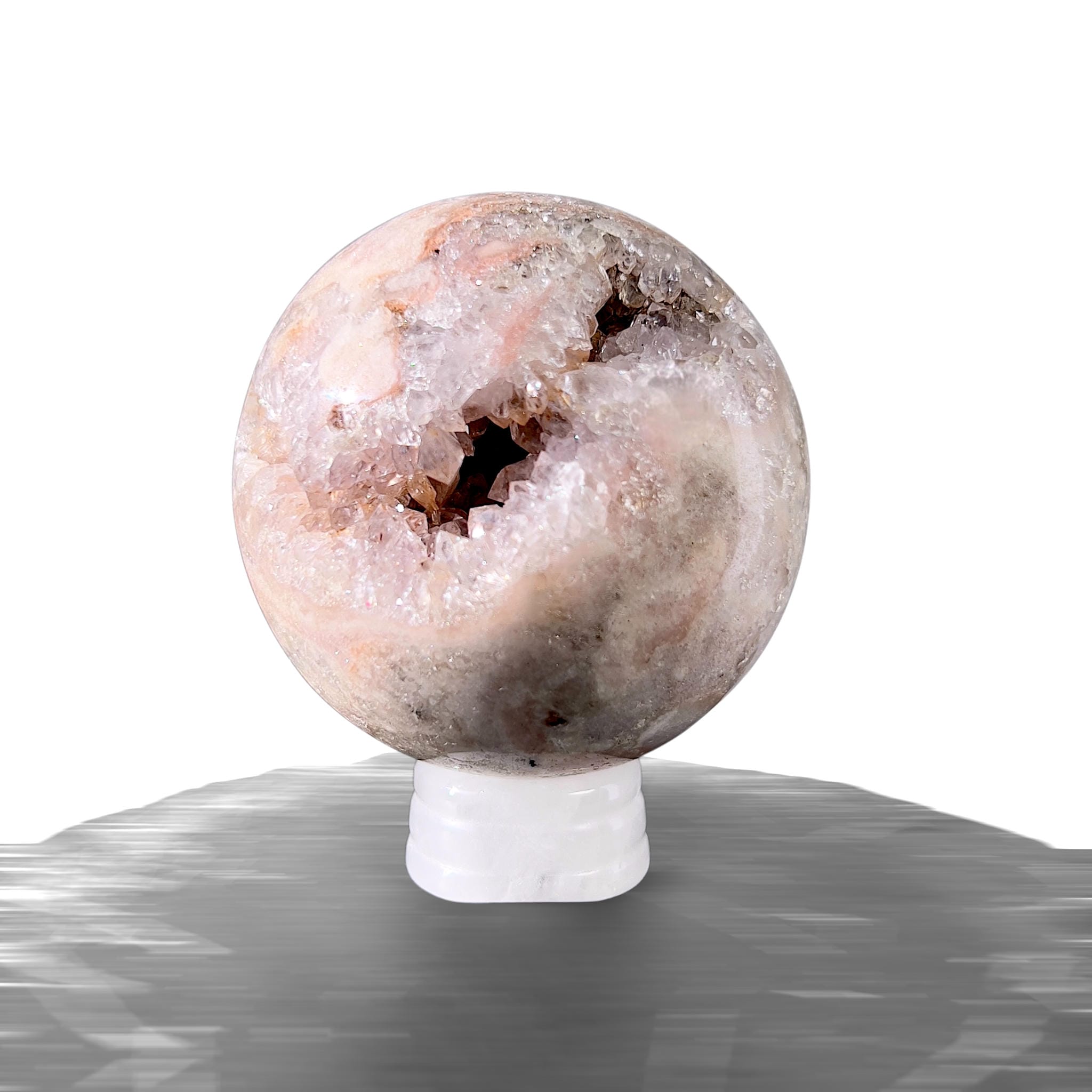 #piezas únicas_esfera amatista rosa 3