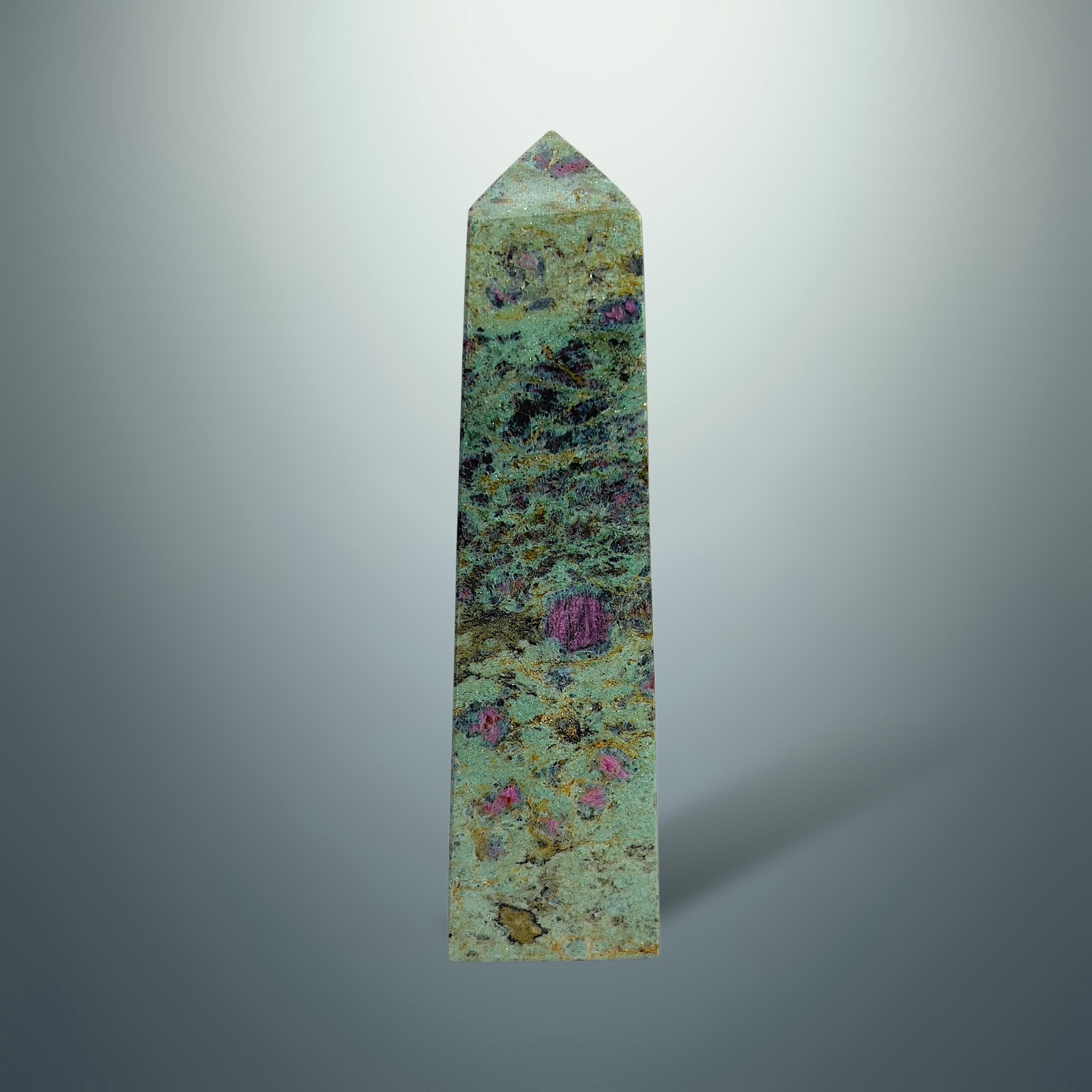 #piezas únicas_torre rubí fucsita 3