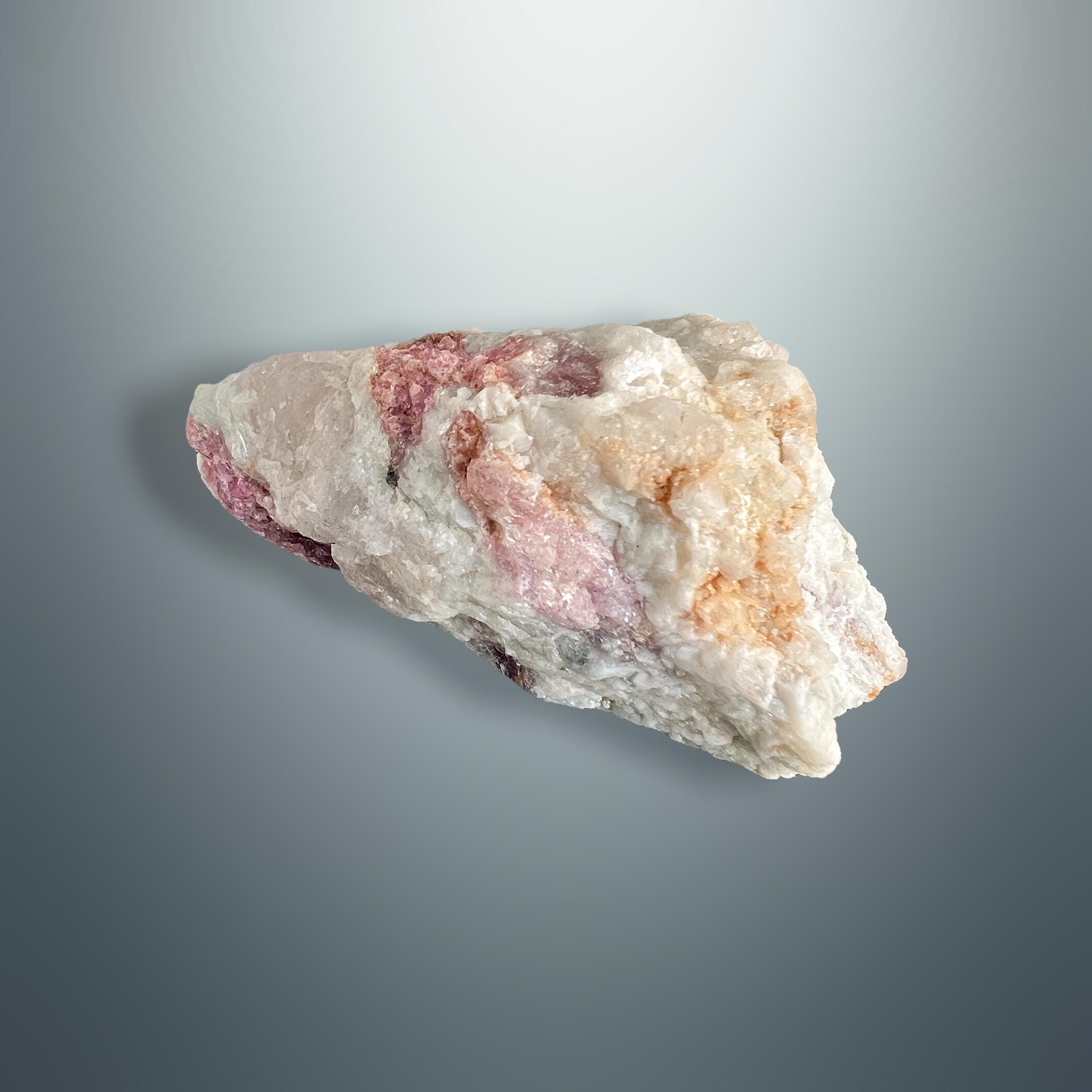 #piezas únicas_turmalina rosa en albita - bruto 3