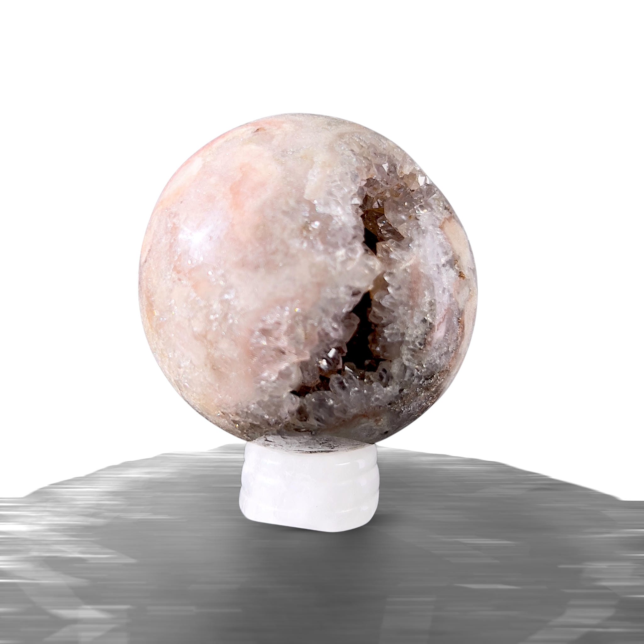 #piezas únicas_esfera amatista rosa 3