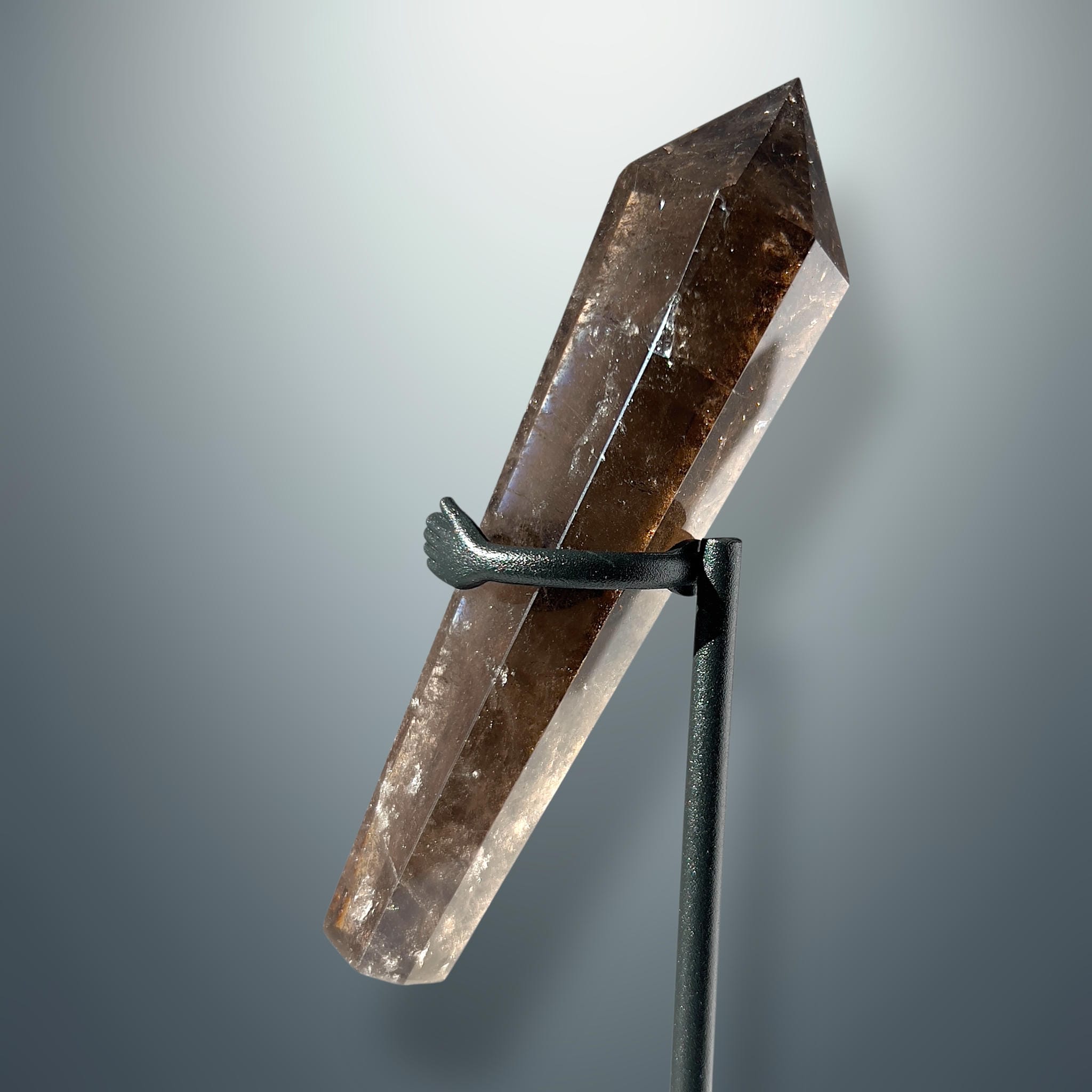 #piezas únicas_varita cuarzo ahumado 3