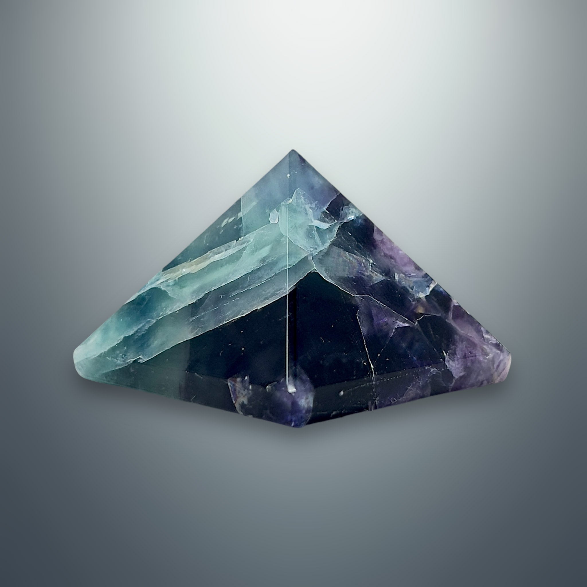 #piezas únicas_pirámide fluorita multicolor 3