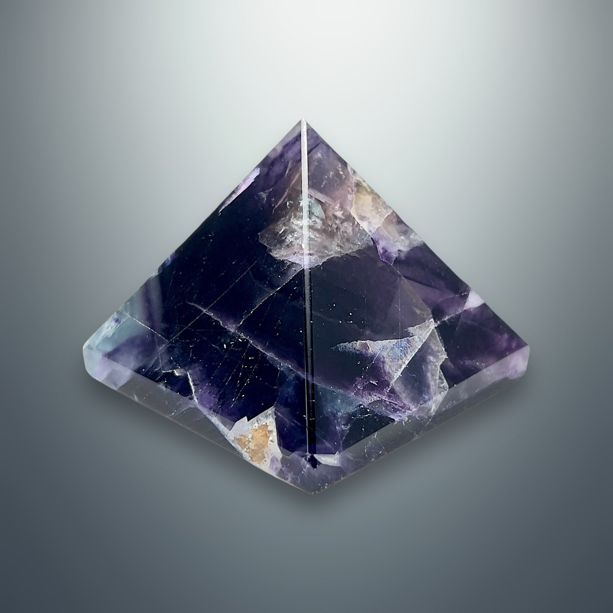 #piezas únicas_pirámide fluorita multicolor 4