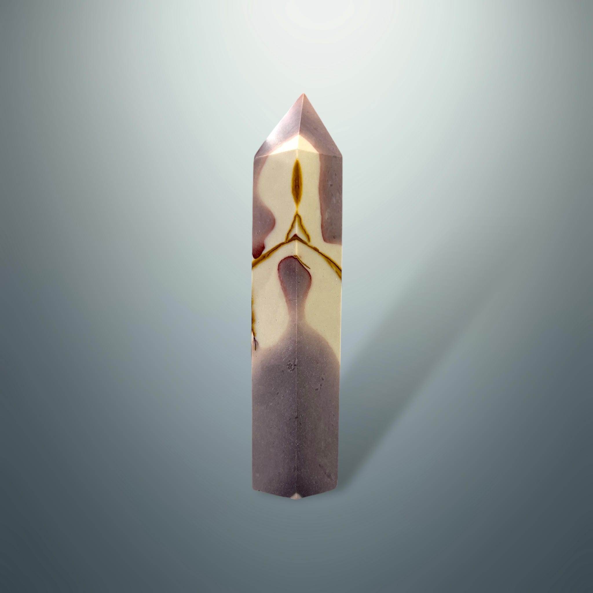 #piezas únicas_torre hexagonal mookaita 4